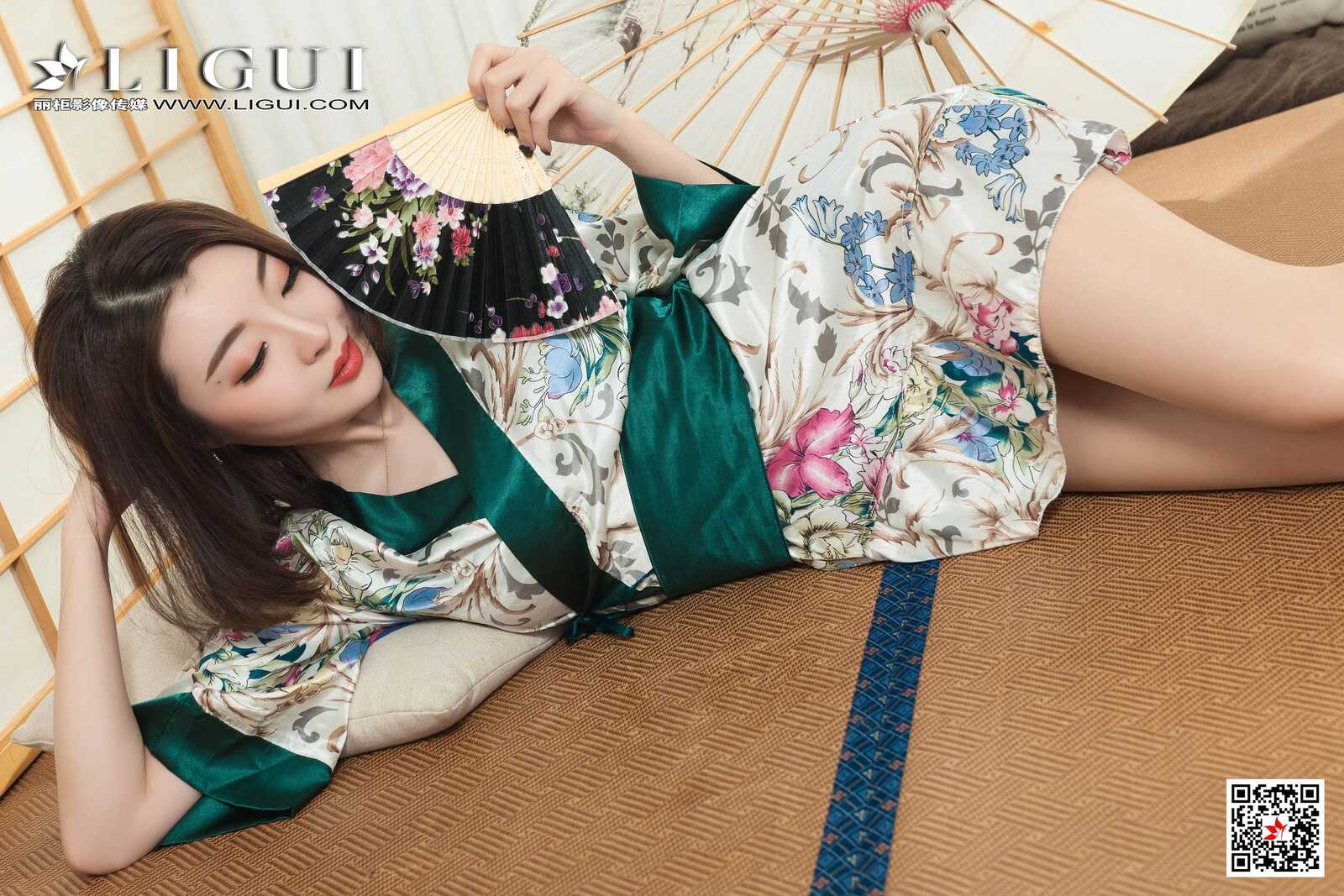 模特思航《古典和服美人》 [丽柜Ligui] 写真集第2张