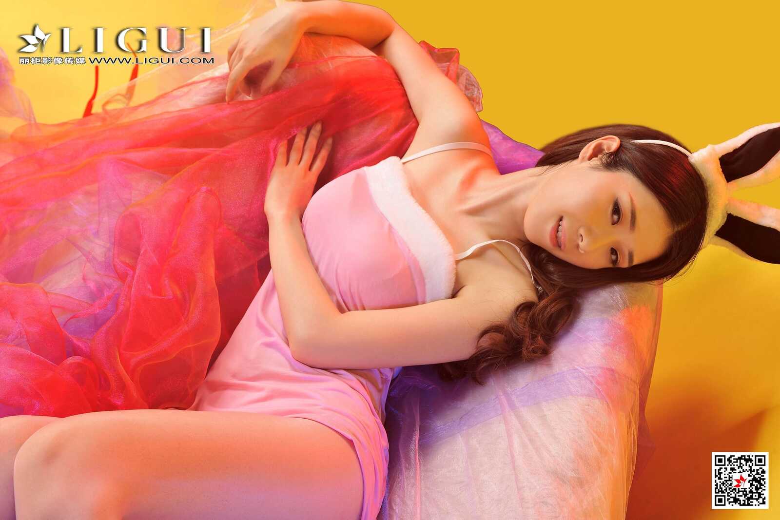 美辰《红高跟兔女郎》 [丽柜Ligui] 写真集第2张