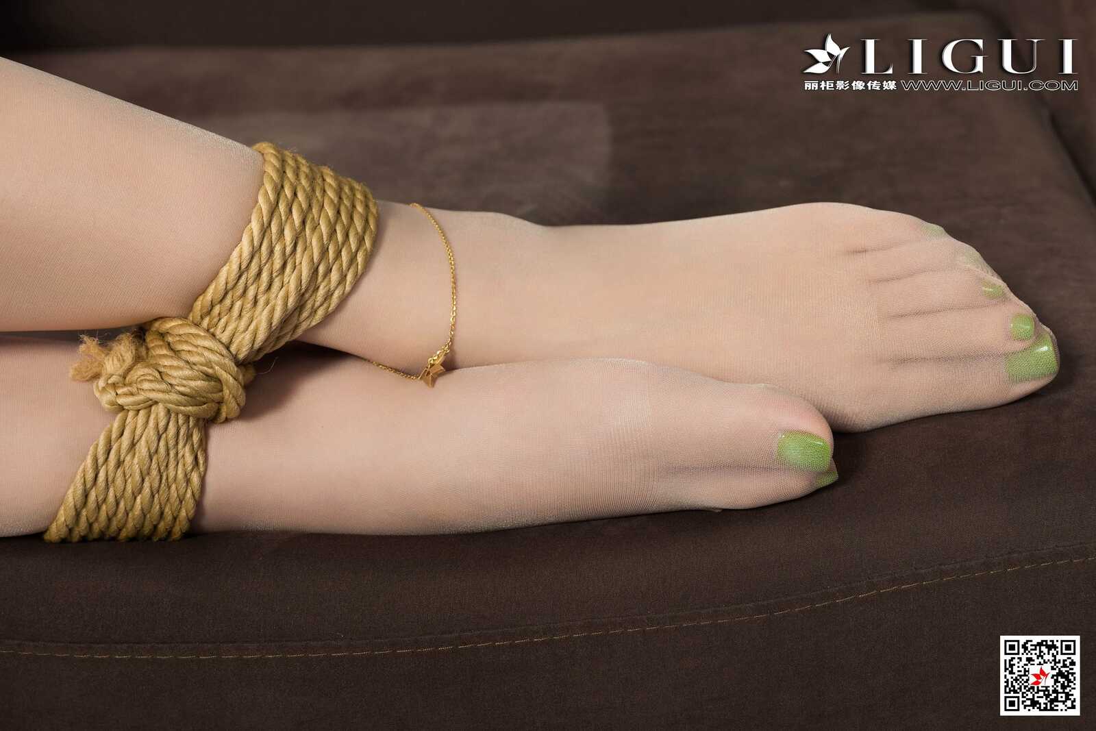 甜甜《护士捆绑诱惑》 [丽柜美束Ligui] 丝袜绳艺第9张