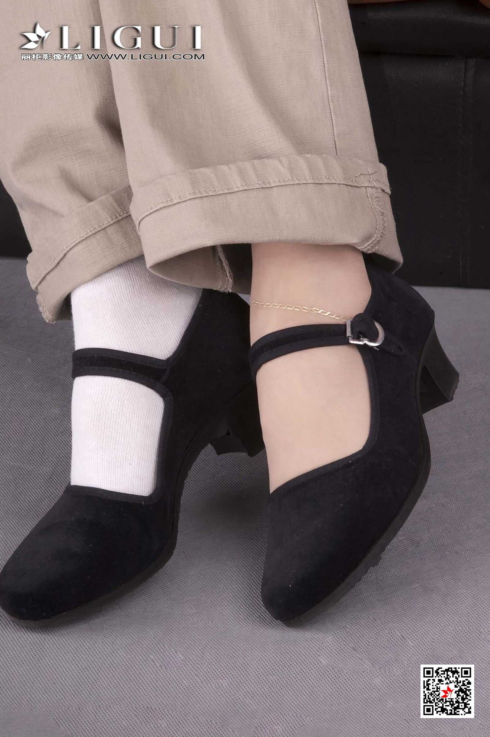 雅诗《复古美脚》 [丽柜Ligui] 网络丽人 写真集第14张
