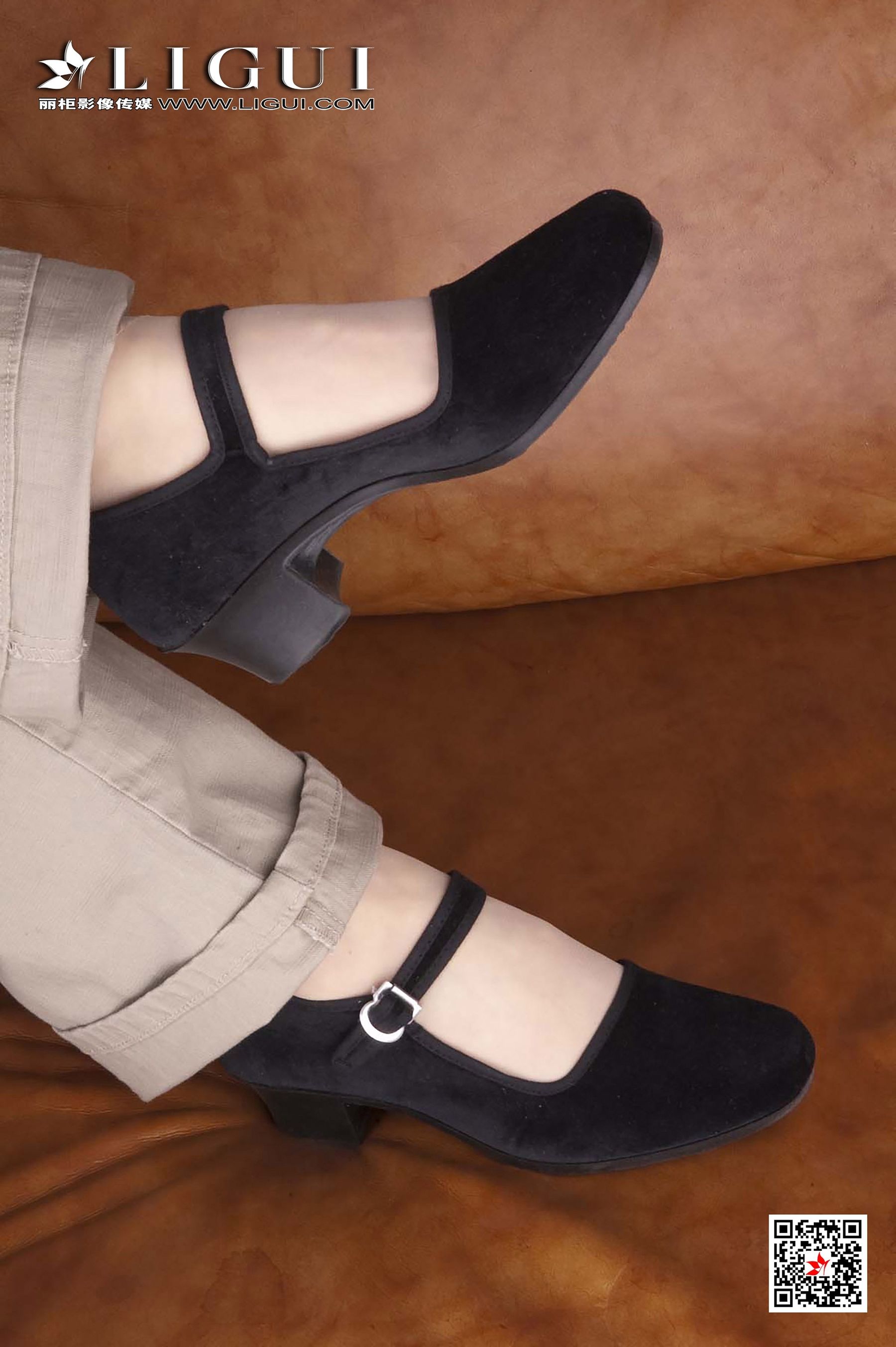 雅诗《复古美脚》 [丽柜Ligui] 网络丽人 写真集第11张