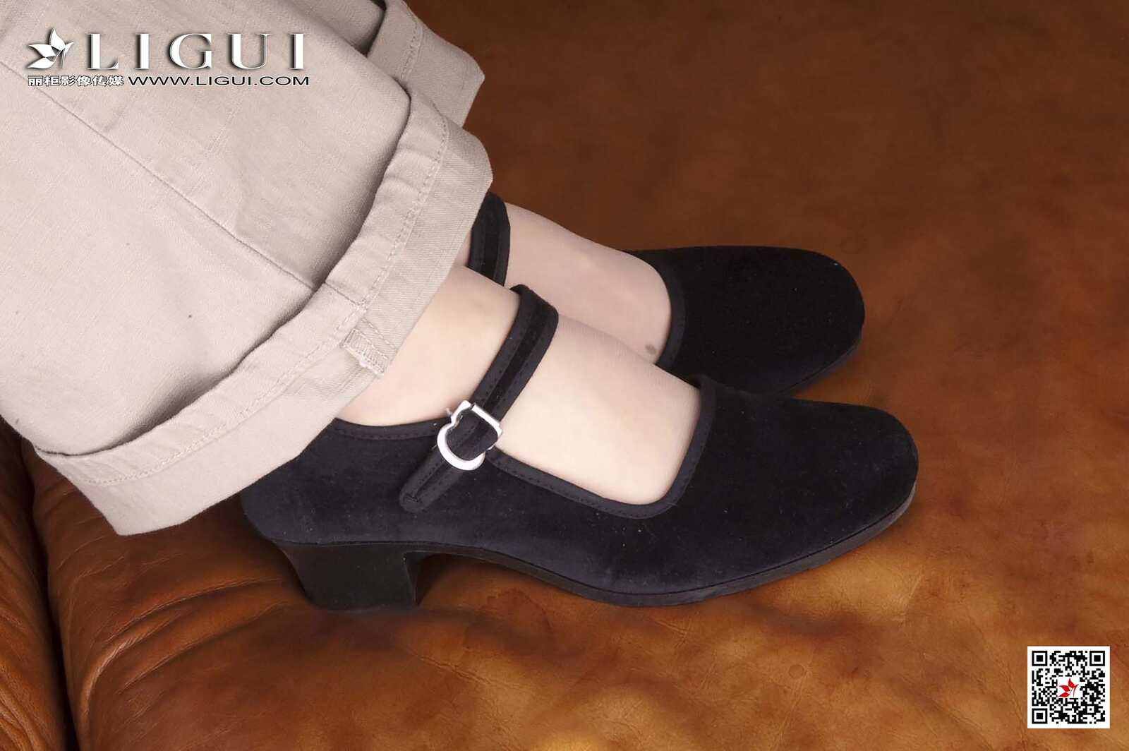 雅诗《复古美脚》 [丽柜Ligui] 网络丽人 写真集第1张