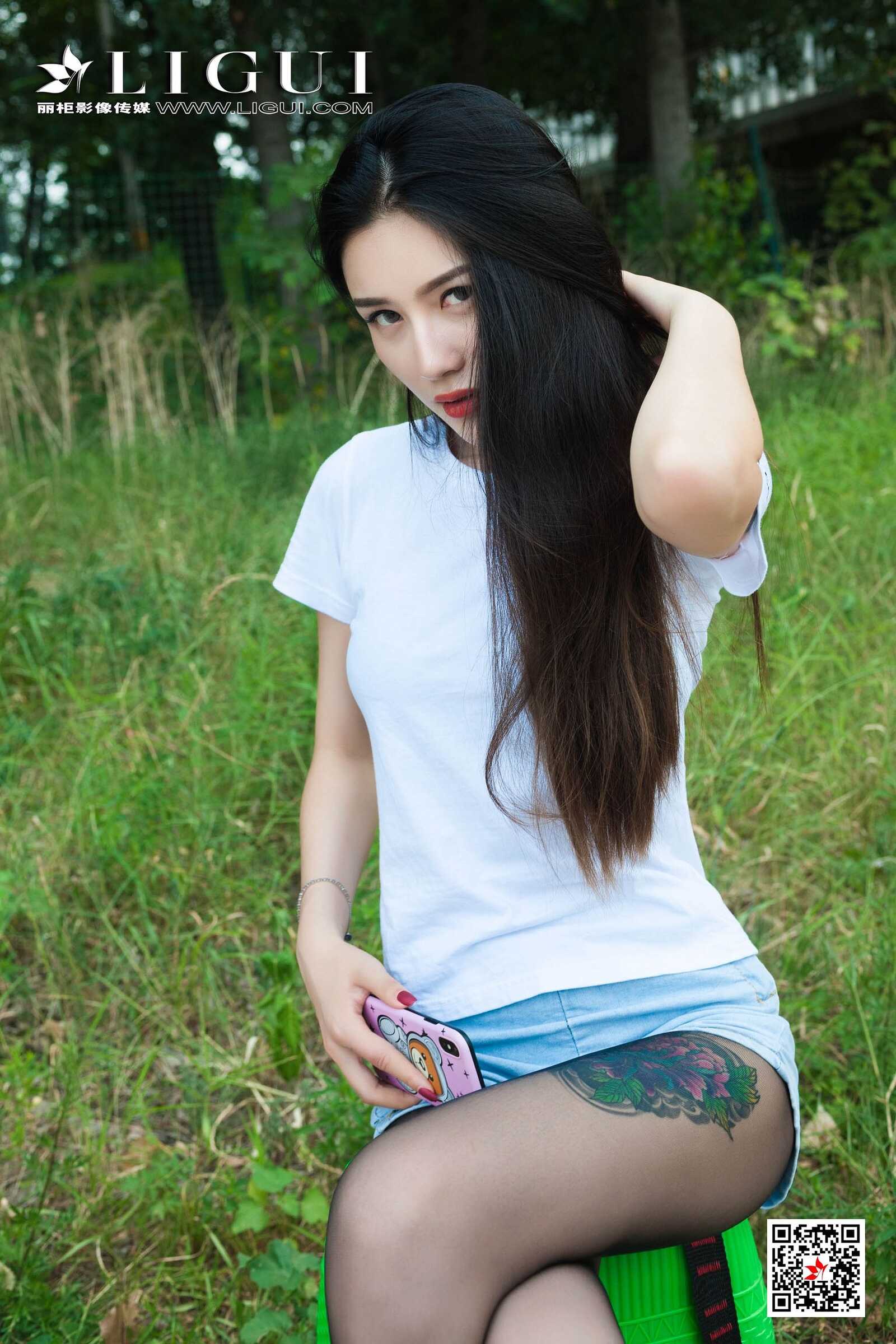 《环保天使》 [丽柜Ligui] 美腿丝足写真集第16张