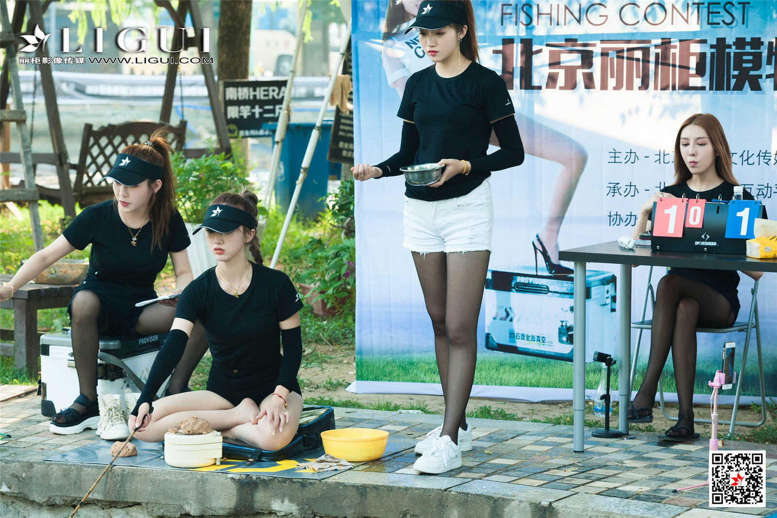 文静&amp;amp;然然《垂钓园丝足》 [丽柜LIGUI] 网络丽人第2张