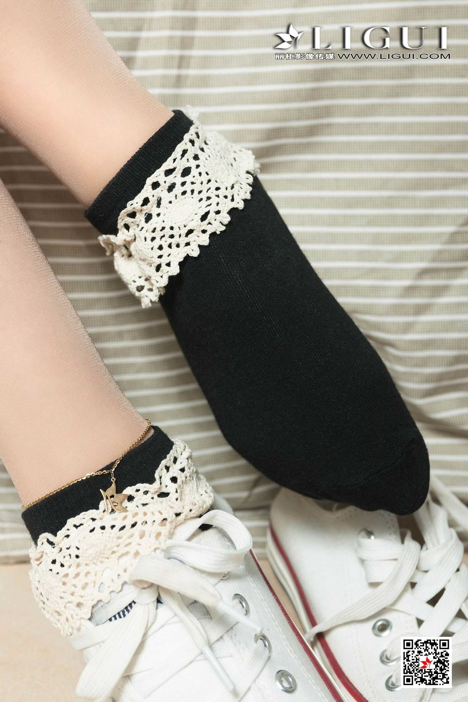 媛媛《民国少女丝足》 [丽柜LIGUI] 网络丽人 写真第21张