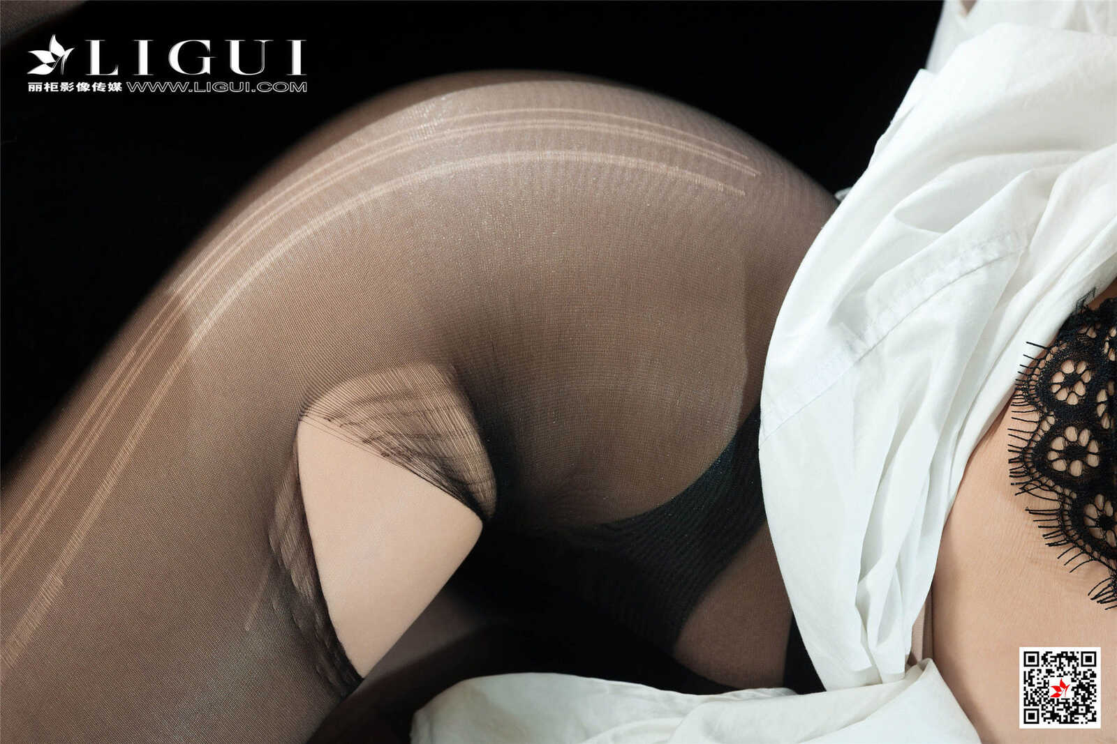 凉儿《黑丝绳艺人体摄影》 [丽柜LiGui美束] 写真第5张