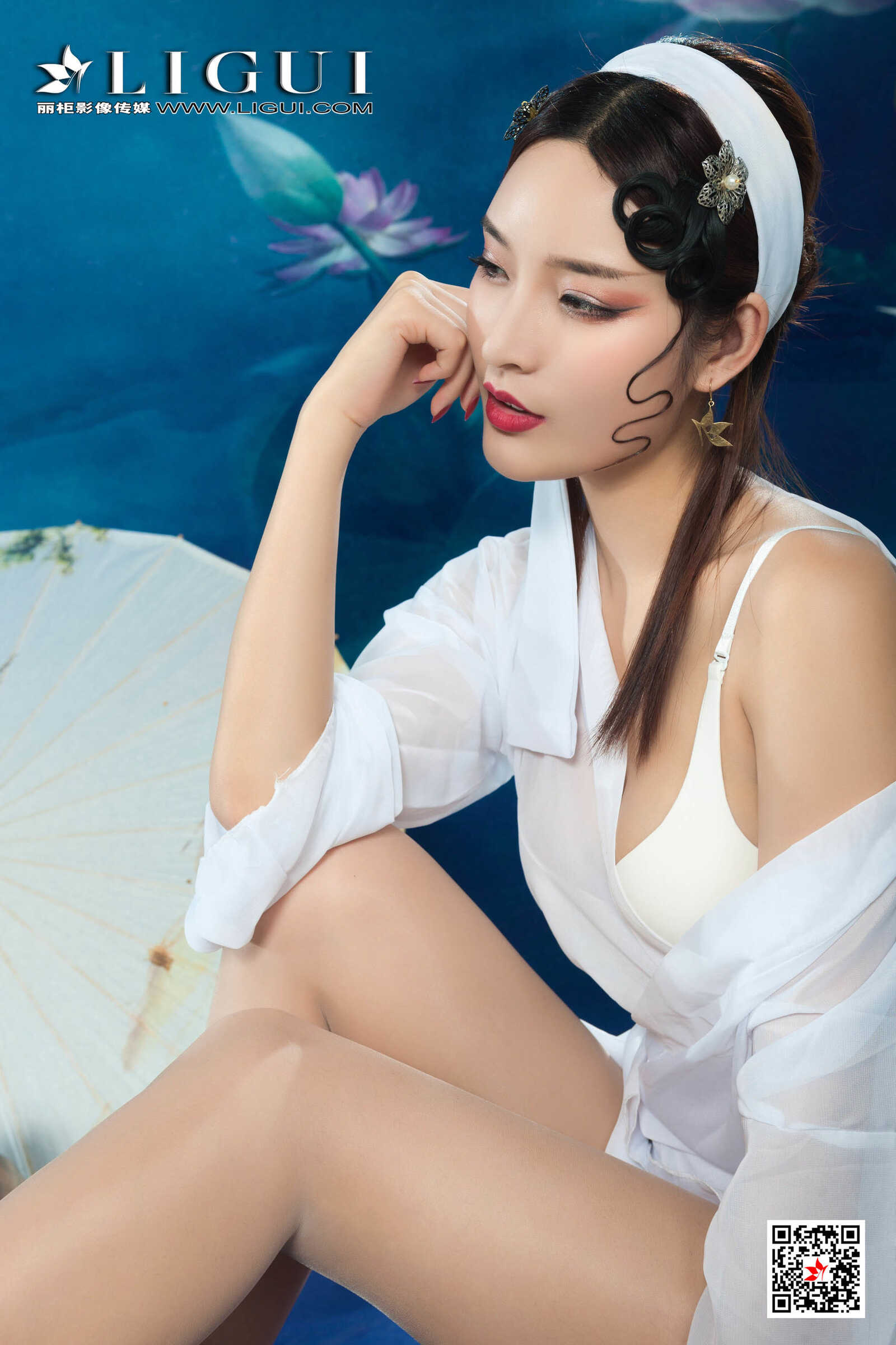 甜甜&amp;amp;雪糕《京剧丝袜姐妹花》 [丽柜Ligui] 写真第12张