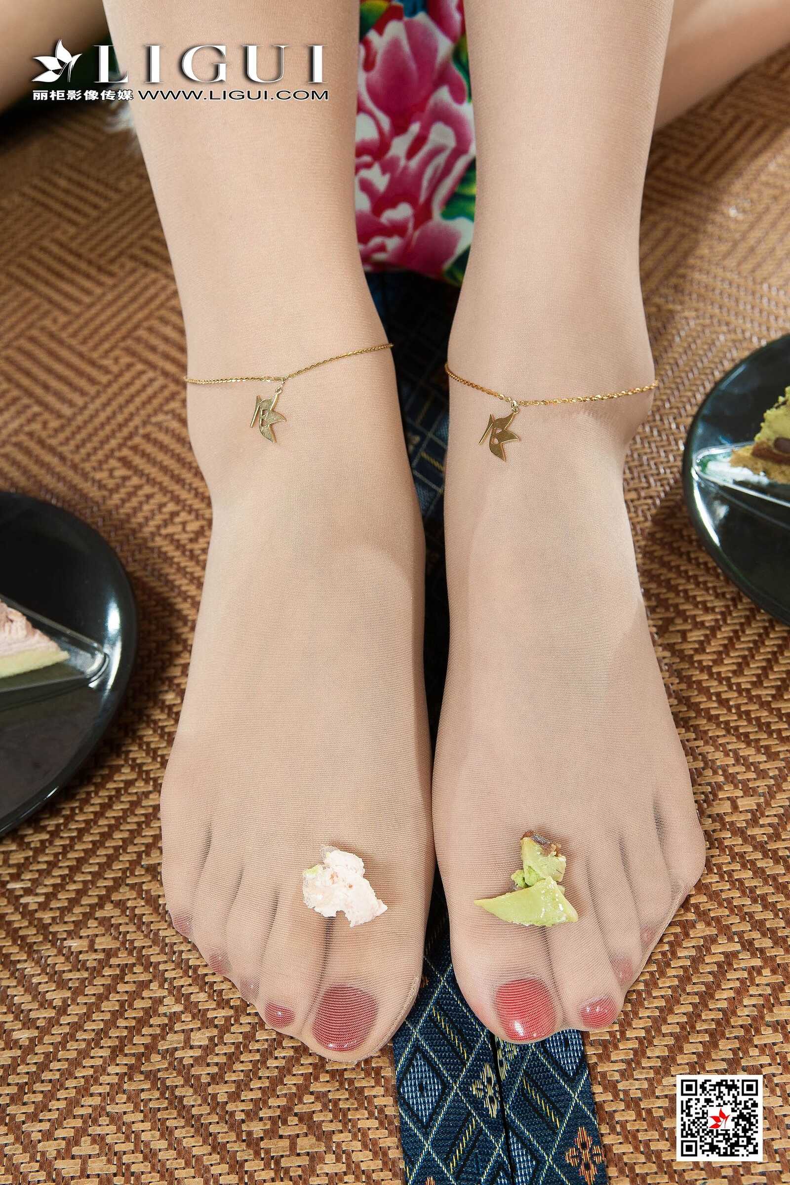 媛媛&amp;amp;鱼妹《新春丝足福利》 [丽柜Ligui] 网络丽第9张