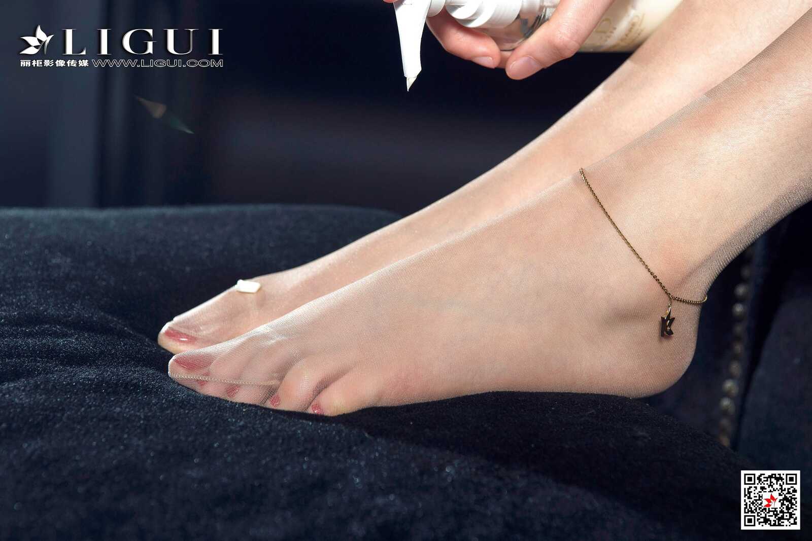 足模Mary《女警丝足》 [丽柜Ligui] 网络丽人 写真集第10张