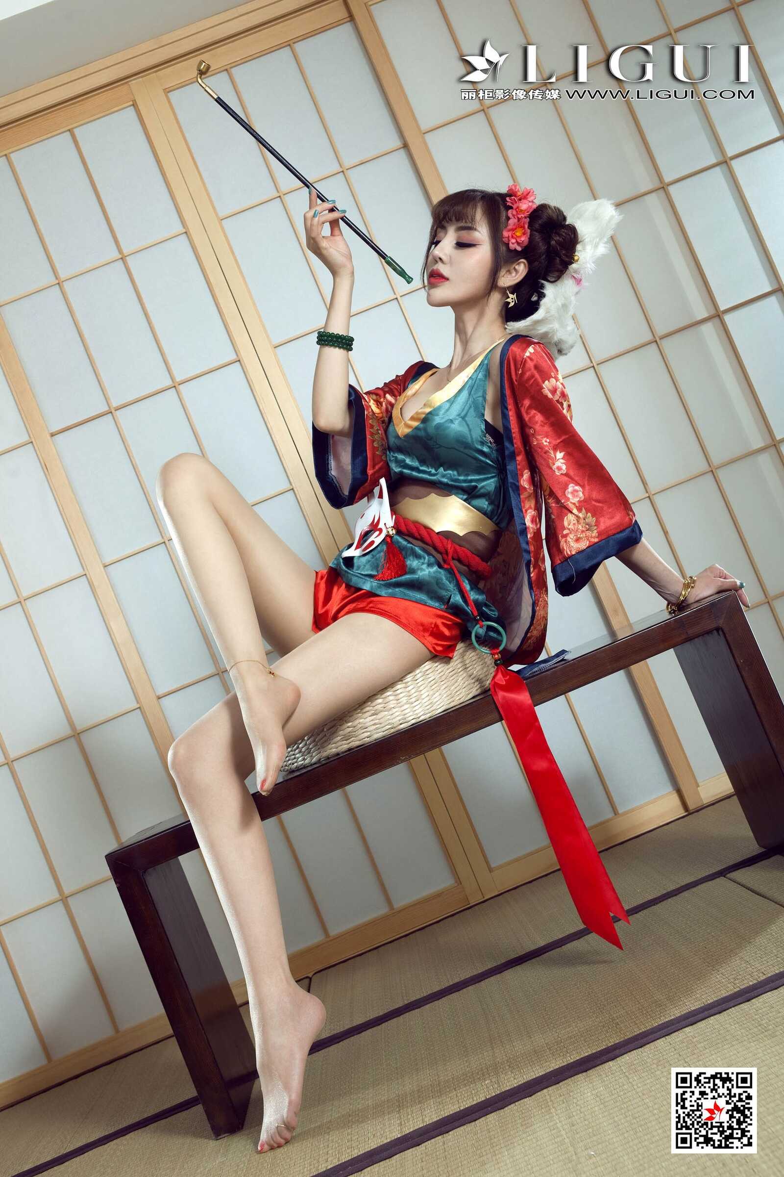 Model 凉儿《古典玉足》 [丽柜Ligui] 写真集第13张