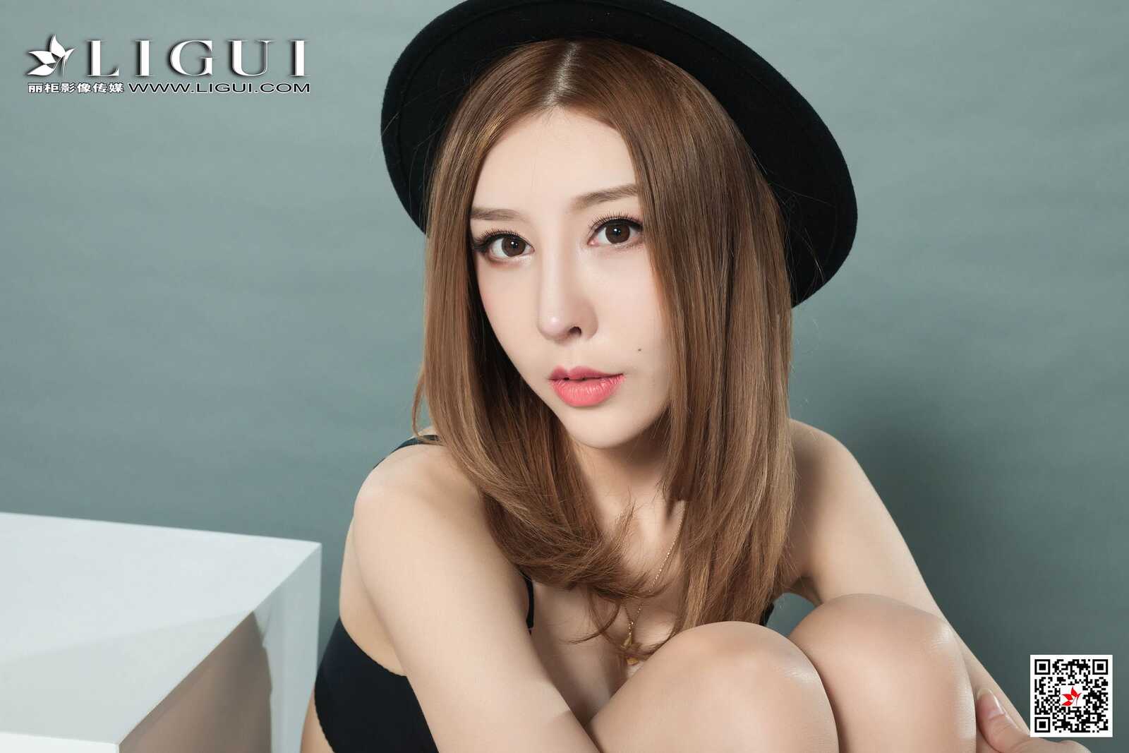 Model 兔子《肉丝超短牛仔热裤》 [丽柜Ligui] 网络第1张