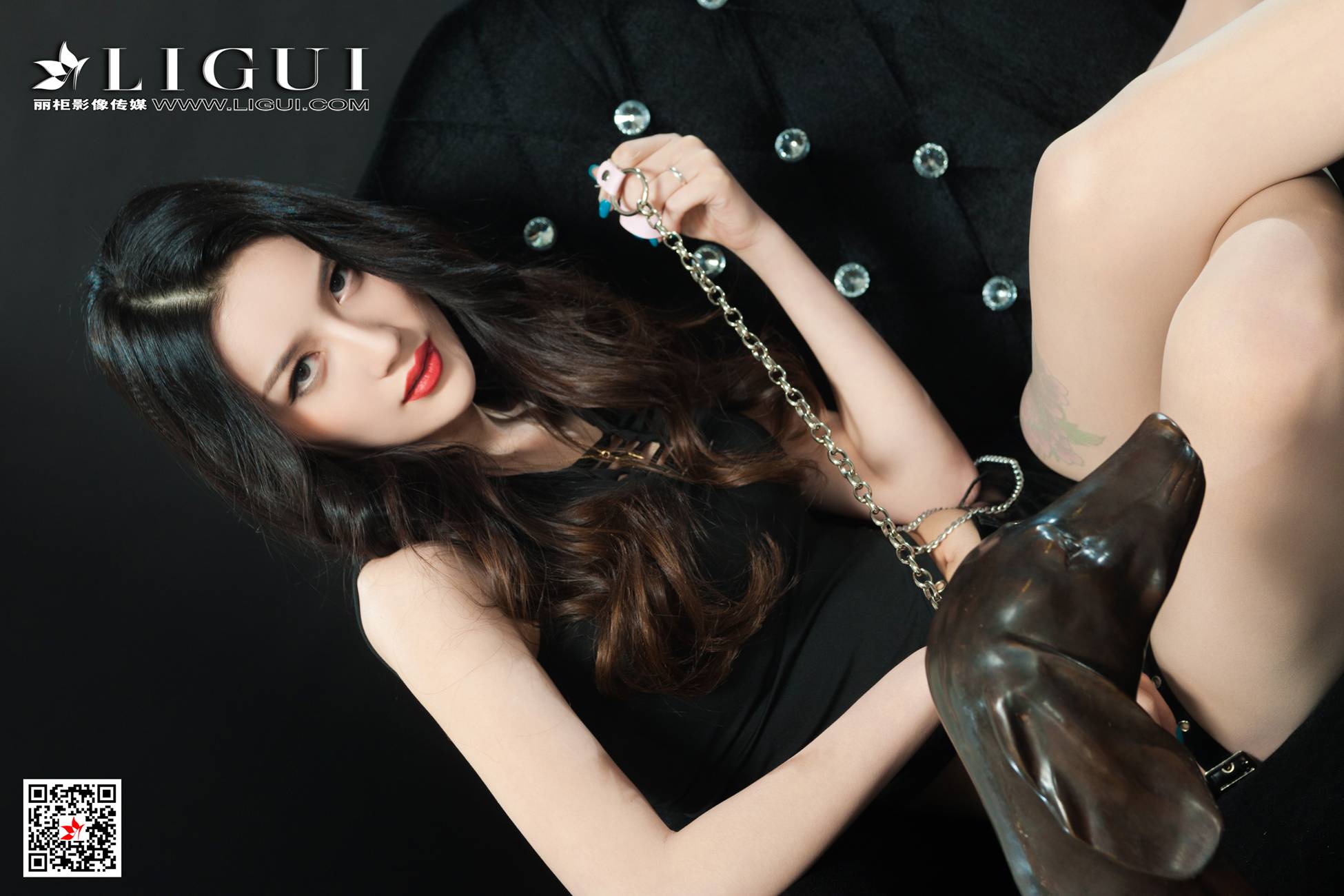 [Ligui丽柜]网络丽人  2021.01.18 《性感的小主》甜甜第11张