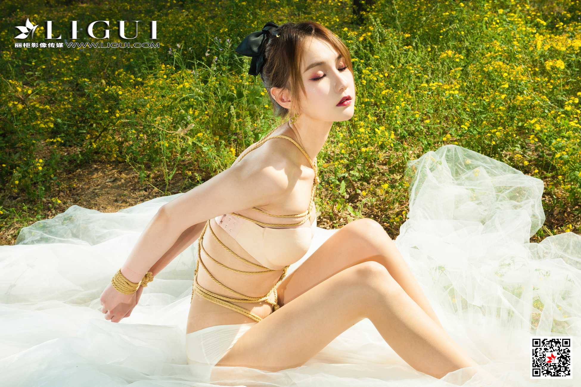 [Ligui丽柜]网络丽人 2021.05.21 Model《荒野缚新娘》第17张
