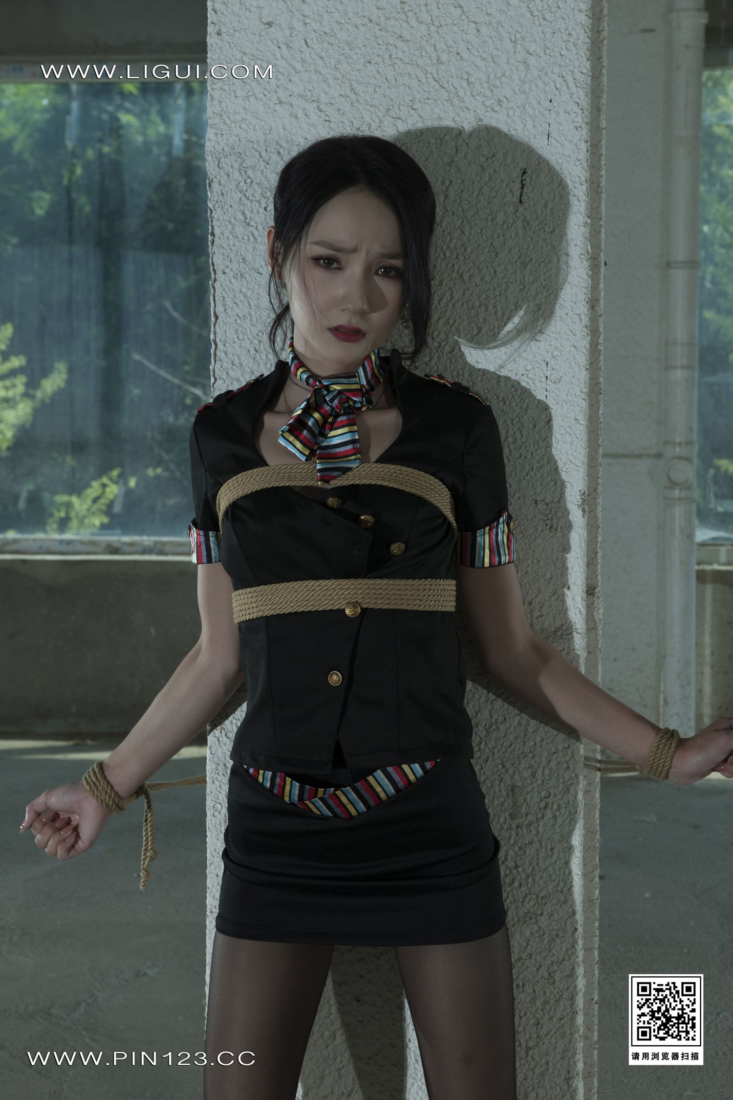 [Ligui丽柜]2022.09.02 劫持空姐 心心第21张