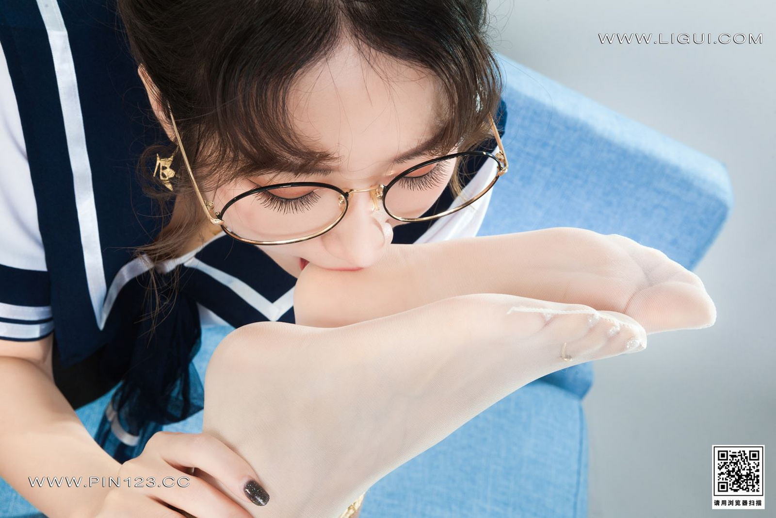 [Ligui丽柜]2022.09.16 双生花-紧缚花季 小智贤&amp;汐汐第7张