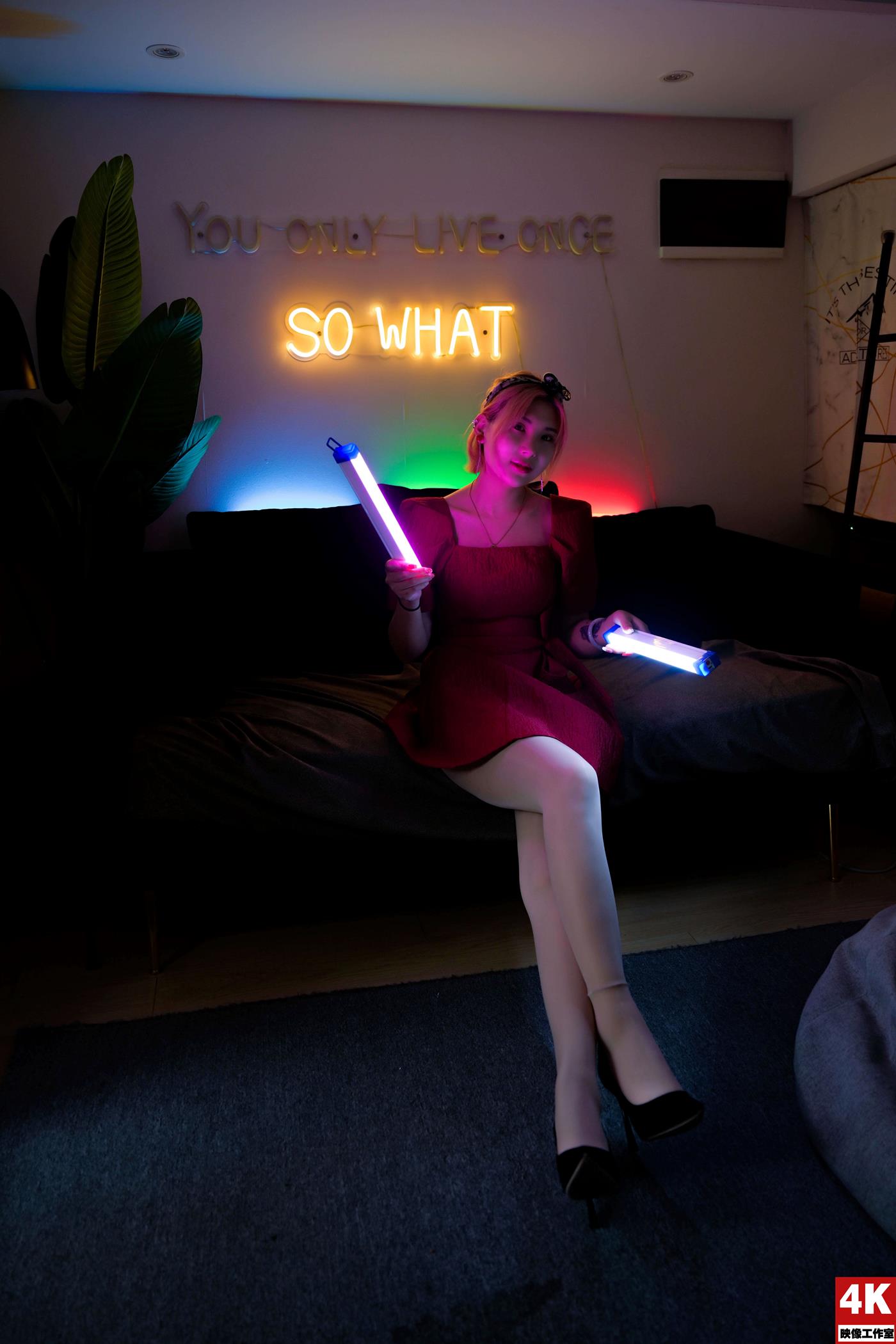 [Ligui丽柜]2022.08.17 氛围灯下的肉丝 小发第14张