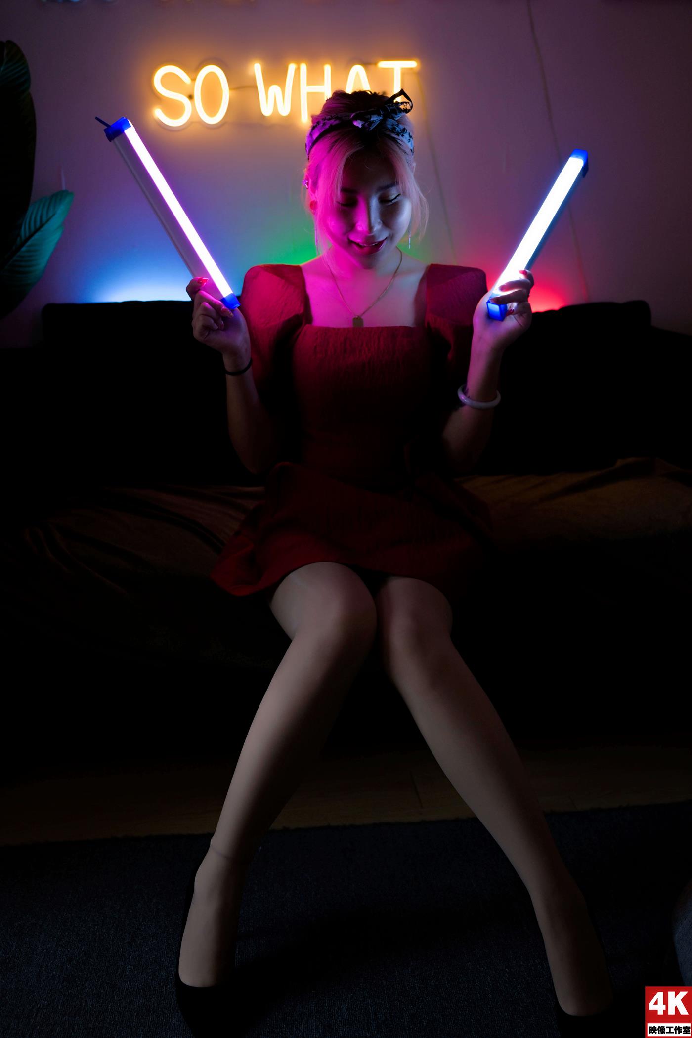 [Ligui丽柜]2022.08.17 氛围灯下的肉丝 小发第11张