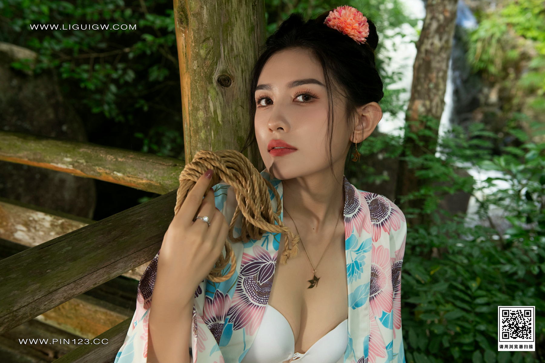 [Ligui丽柜] 2024.08.16《日本旅拍美束 一》甜甜第13张