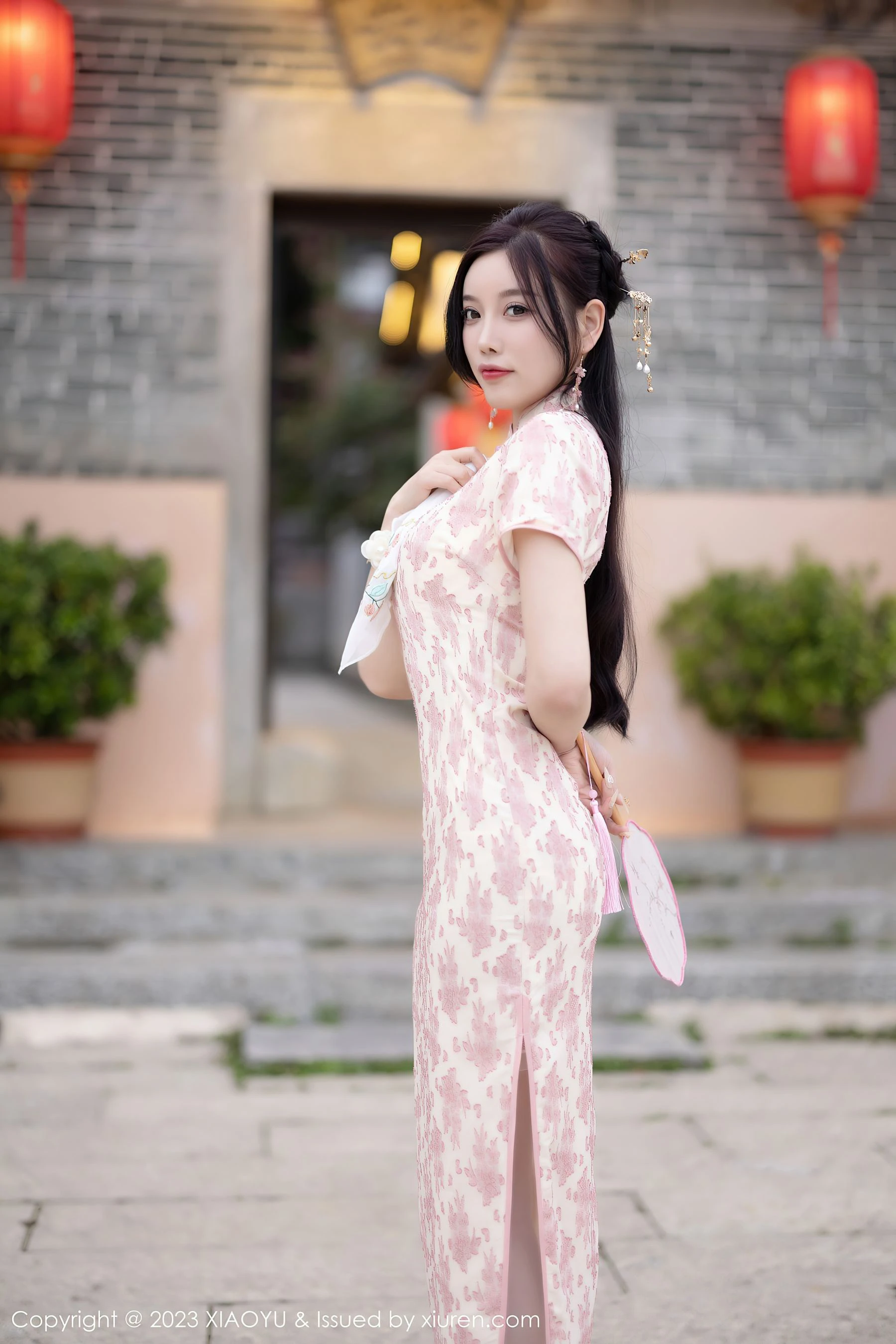 语画界 VOL.993 杨晨晨Yome 旗袍美腿第23张