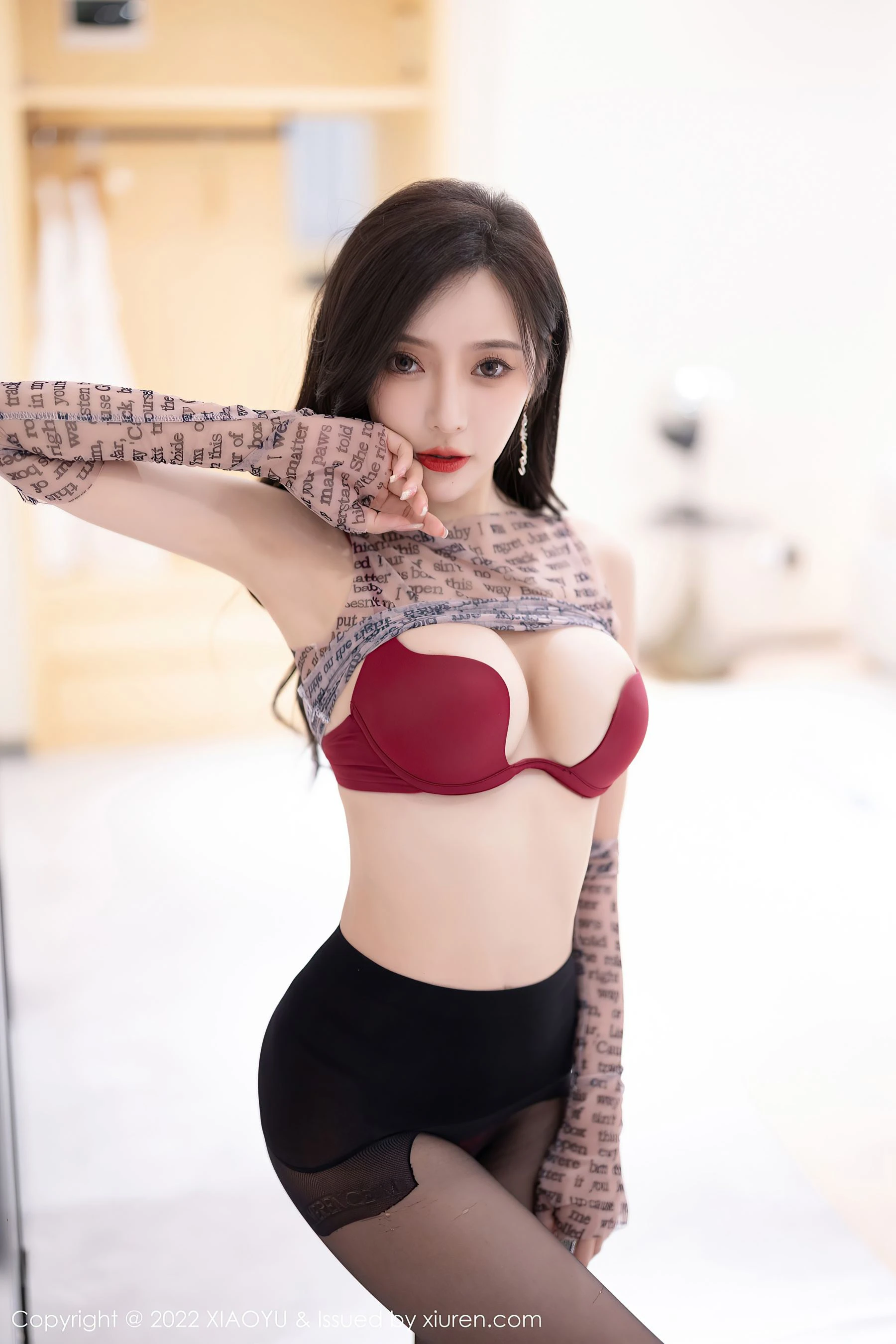  语画界 VOL.916 王馨瑶yanni 黑丝美腿第9张