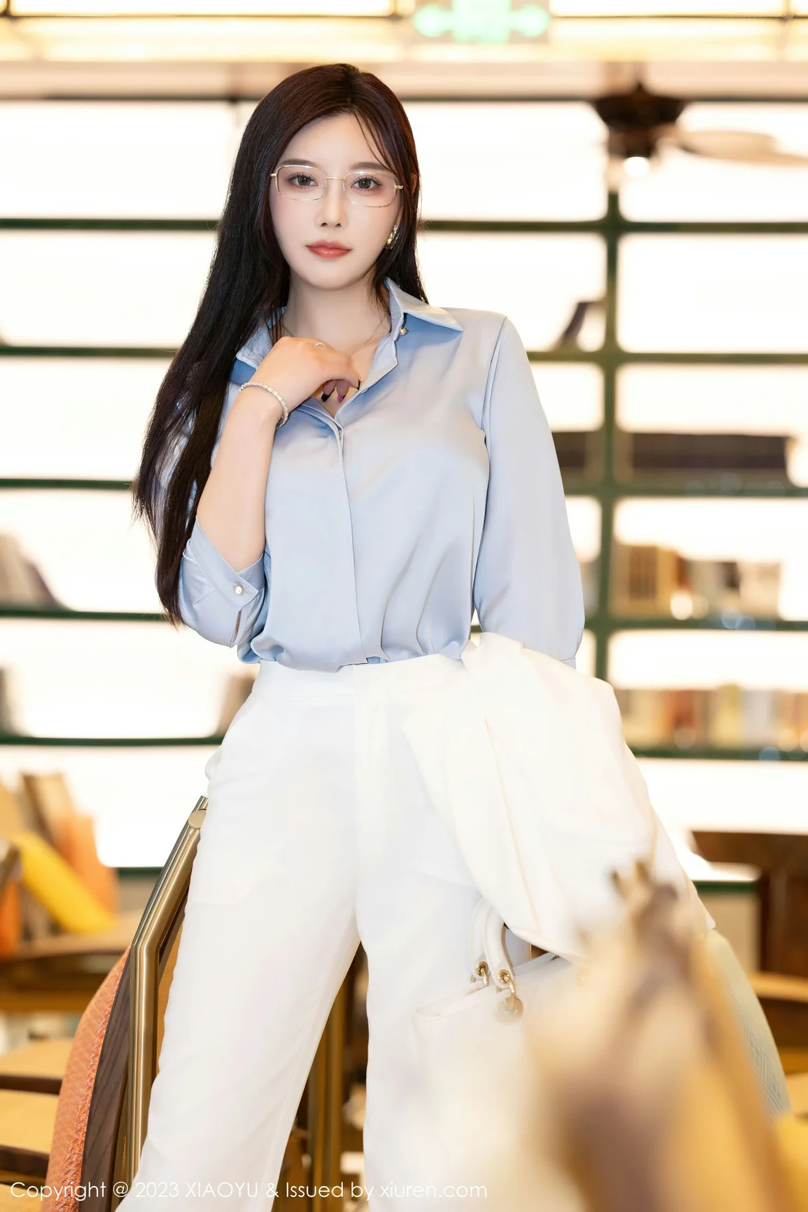  XIAOYU 语画 Vol.1065 杨晨晨Yome 白色简约OL贵州旅拍 [86P]第6张