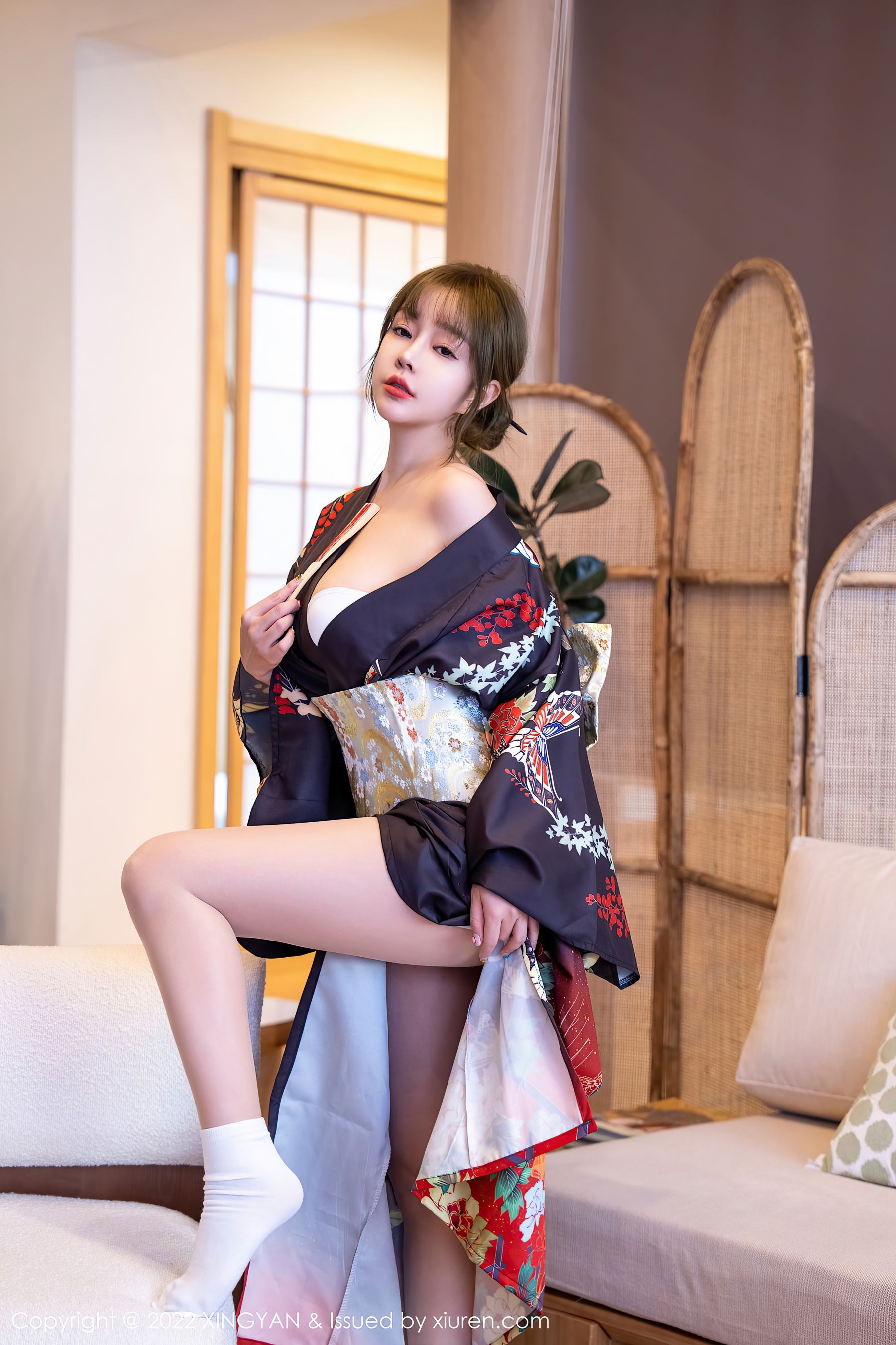 星颜社 VOL.154 王雨纯 和服美臀第28张