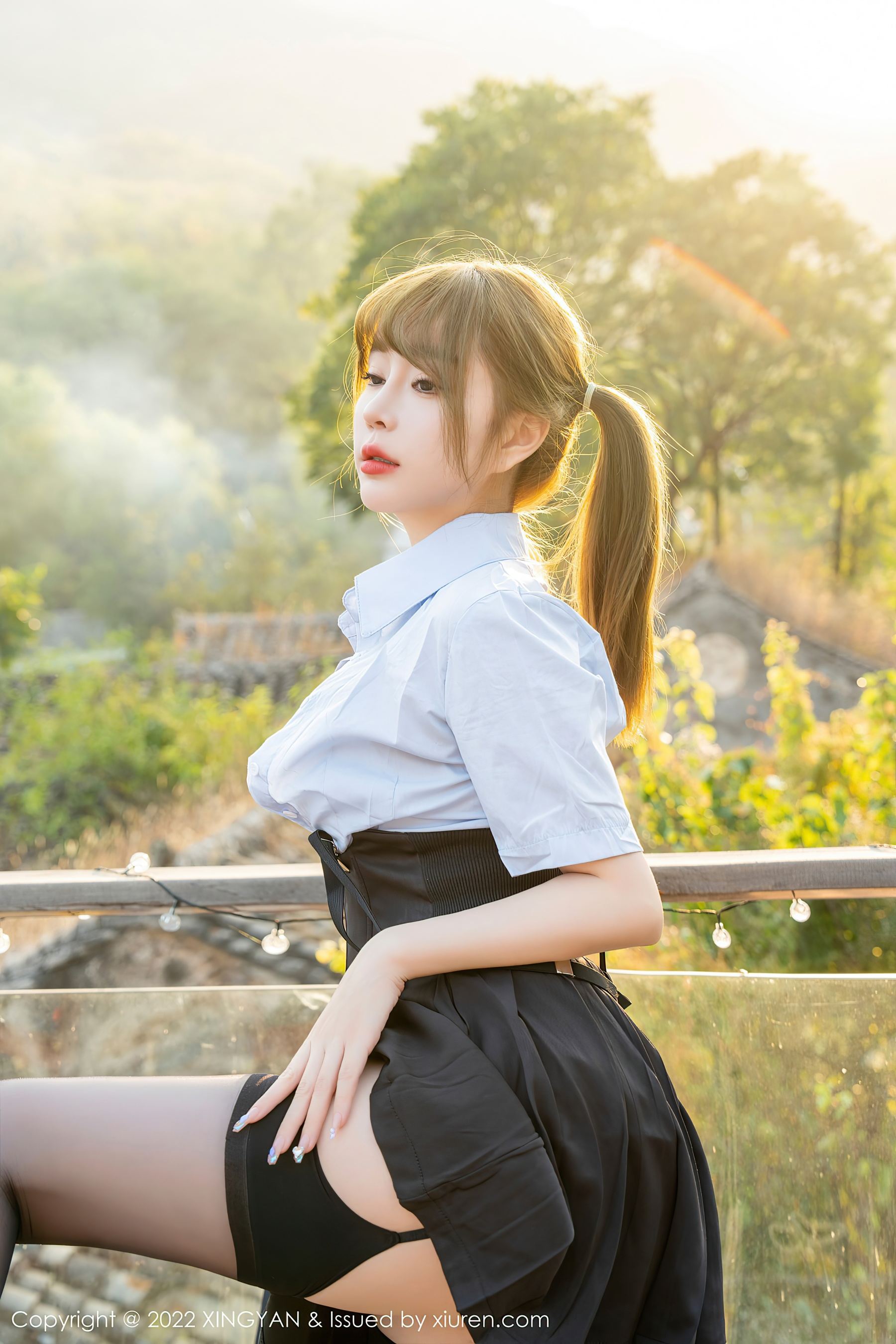 星颜社 VOL.153 王雨纯 美臀短裙第15张