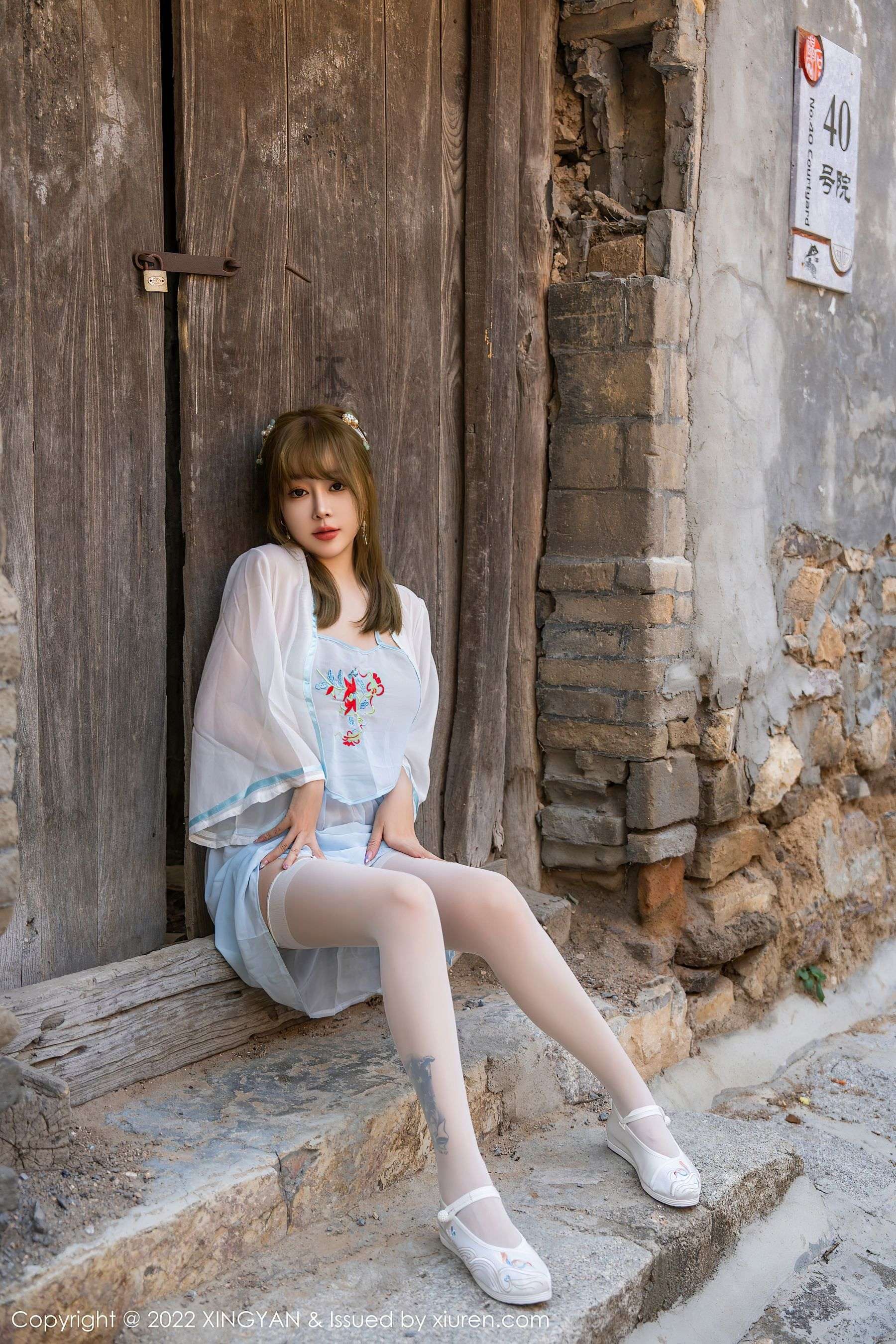 星颜社 VOL.150 王雨纯 古装美臀第23张