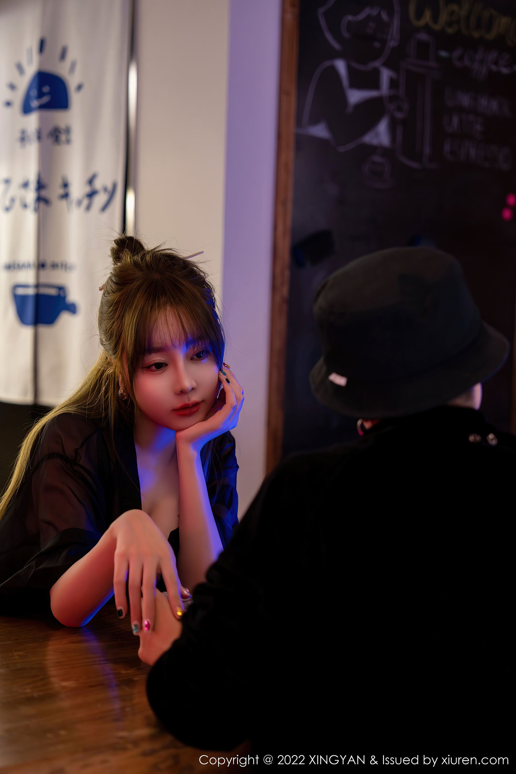 星颜社 VOL.163 王雨纯 黑丝美臀第16张