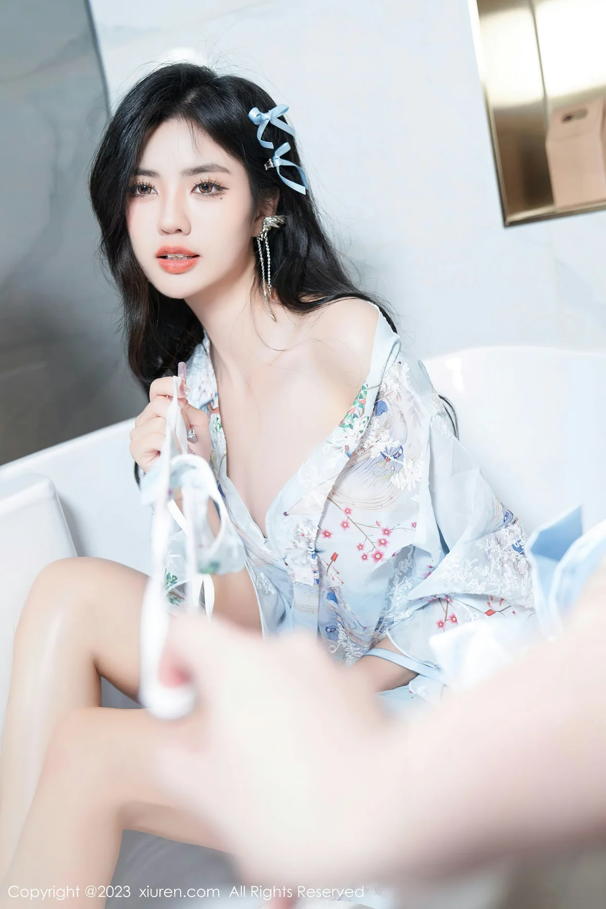  XiuRen 秀人 No.6924 浅浅Danny 原色丝袜性感写真 [80P]第22张