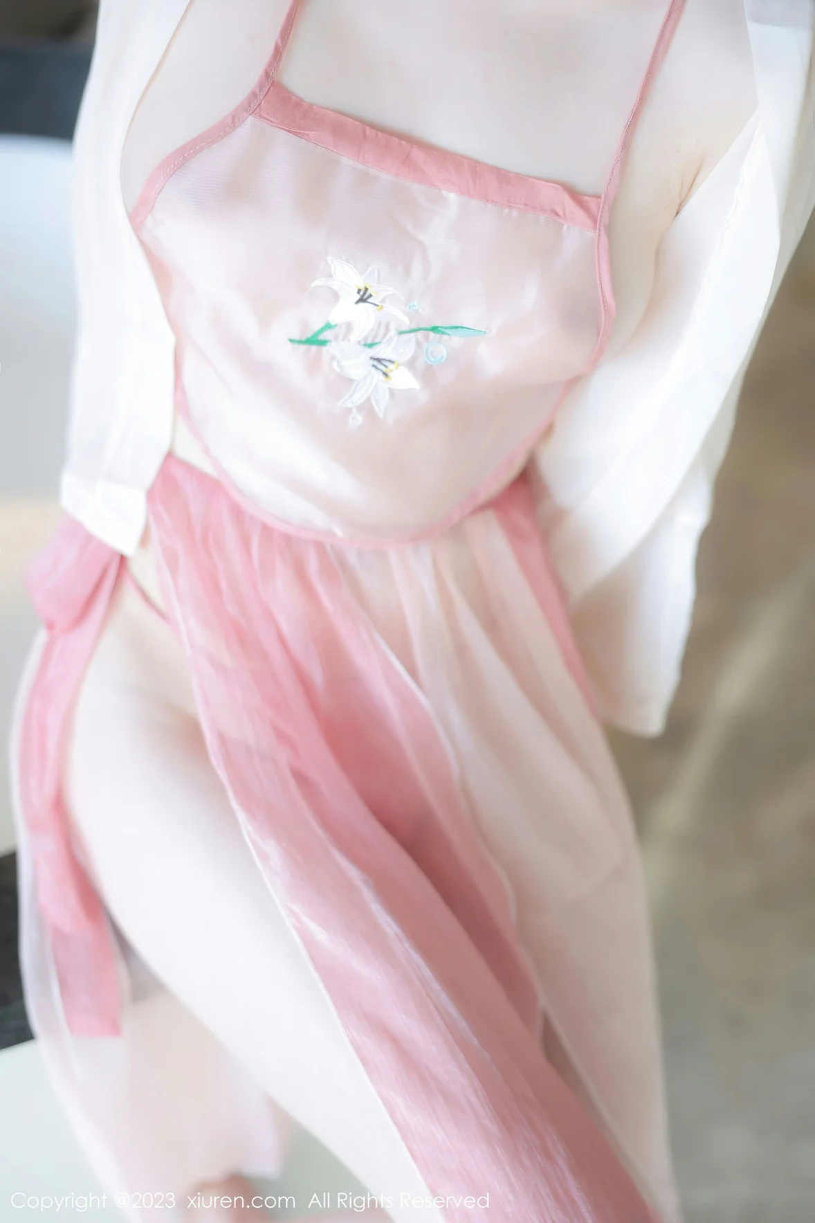  XiuRen 秀人 No.6926 林悠悠 首套写真粉色古装 [78P]第3张