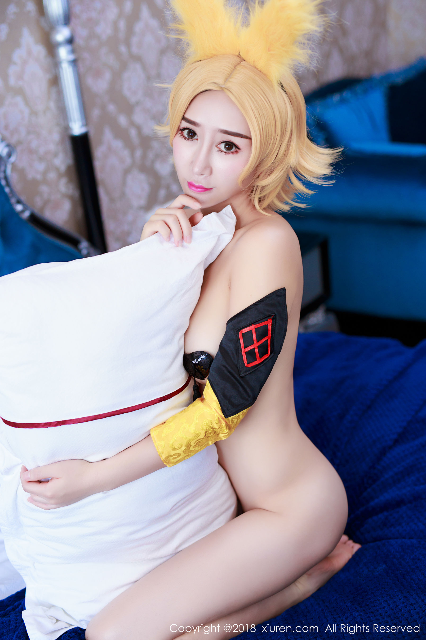  邹晶晶女王《王者荣耀妲己COS》 秀人 No.937第13张