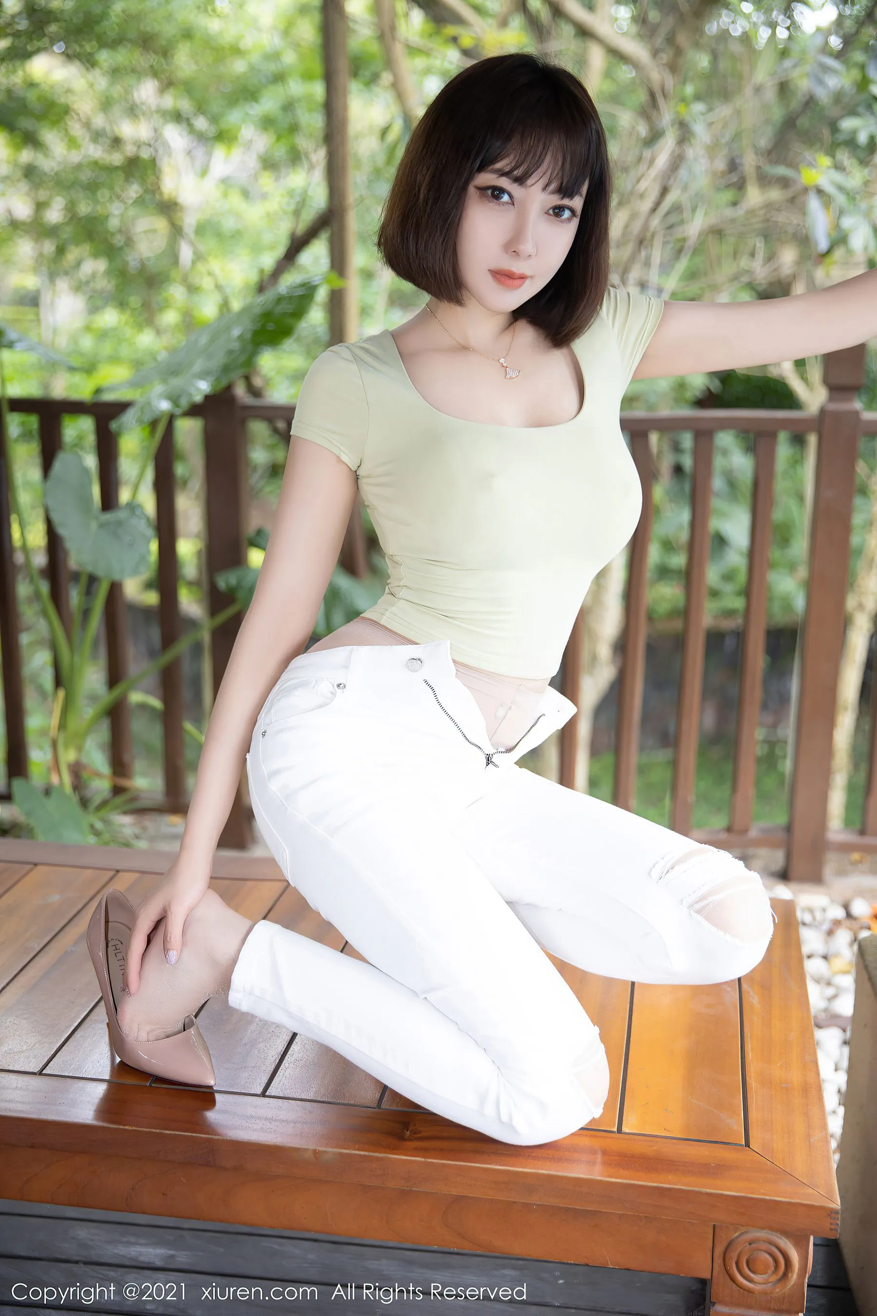 秀人 No.3704 果儿Victoria第2张