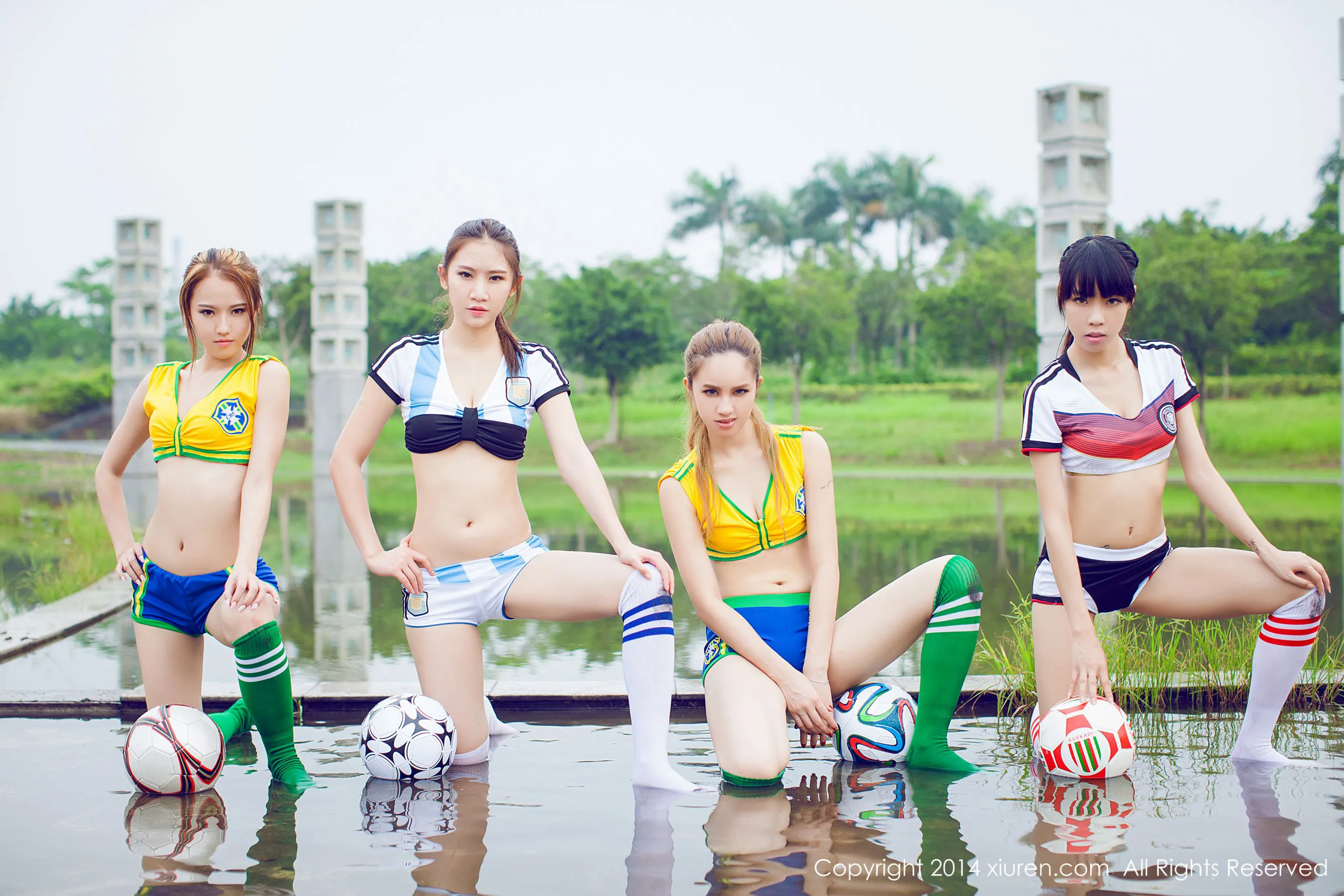 2014巴西世界杯足球宝贝合集 秀人网 No.159第17张