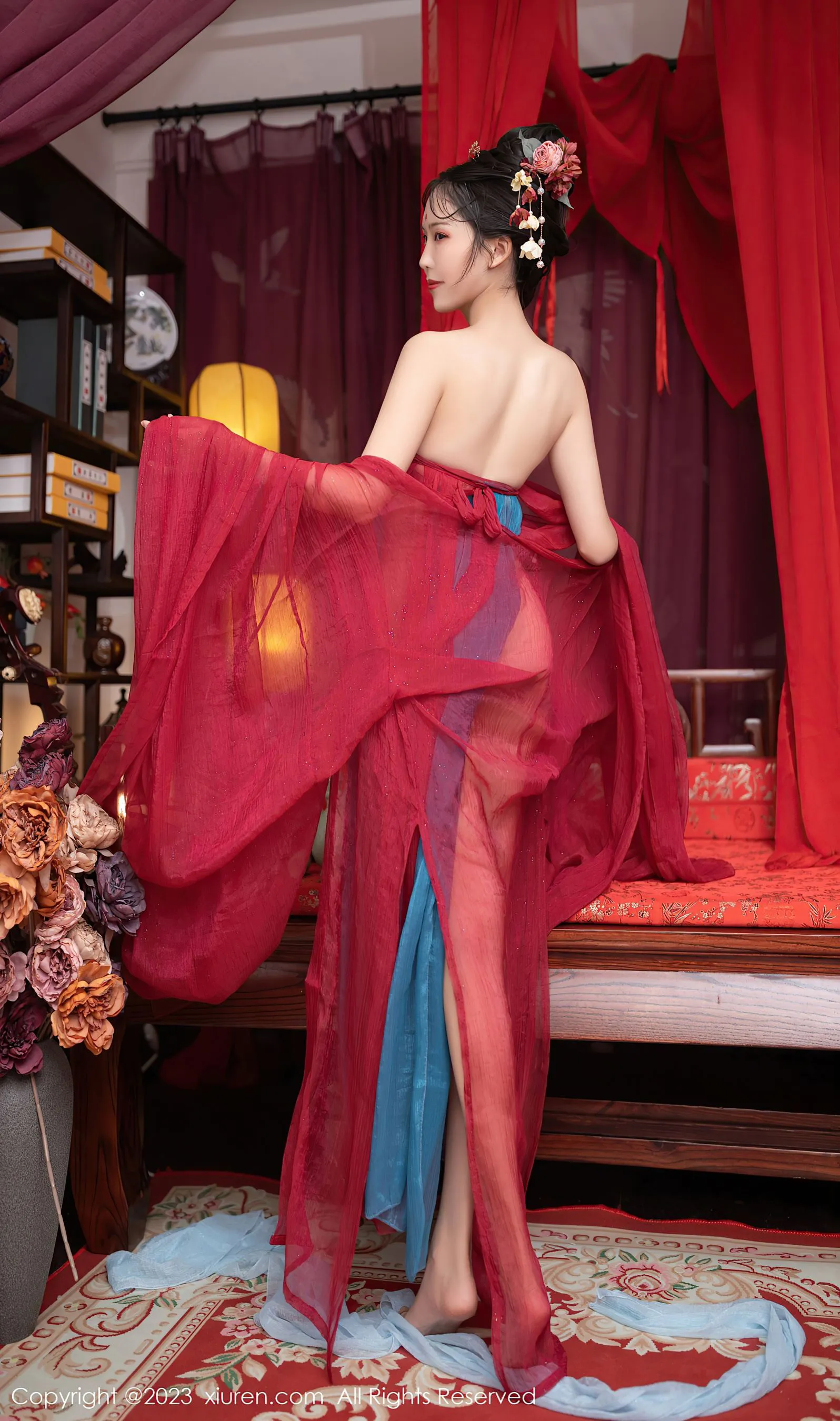  秀人网 No.6154 利世 古装美腿第4张