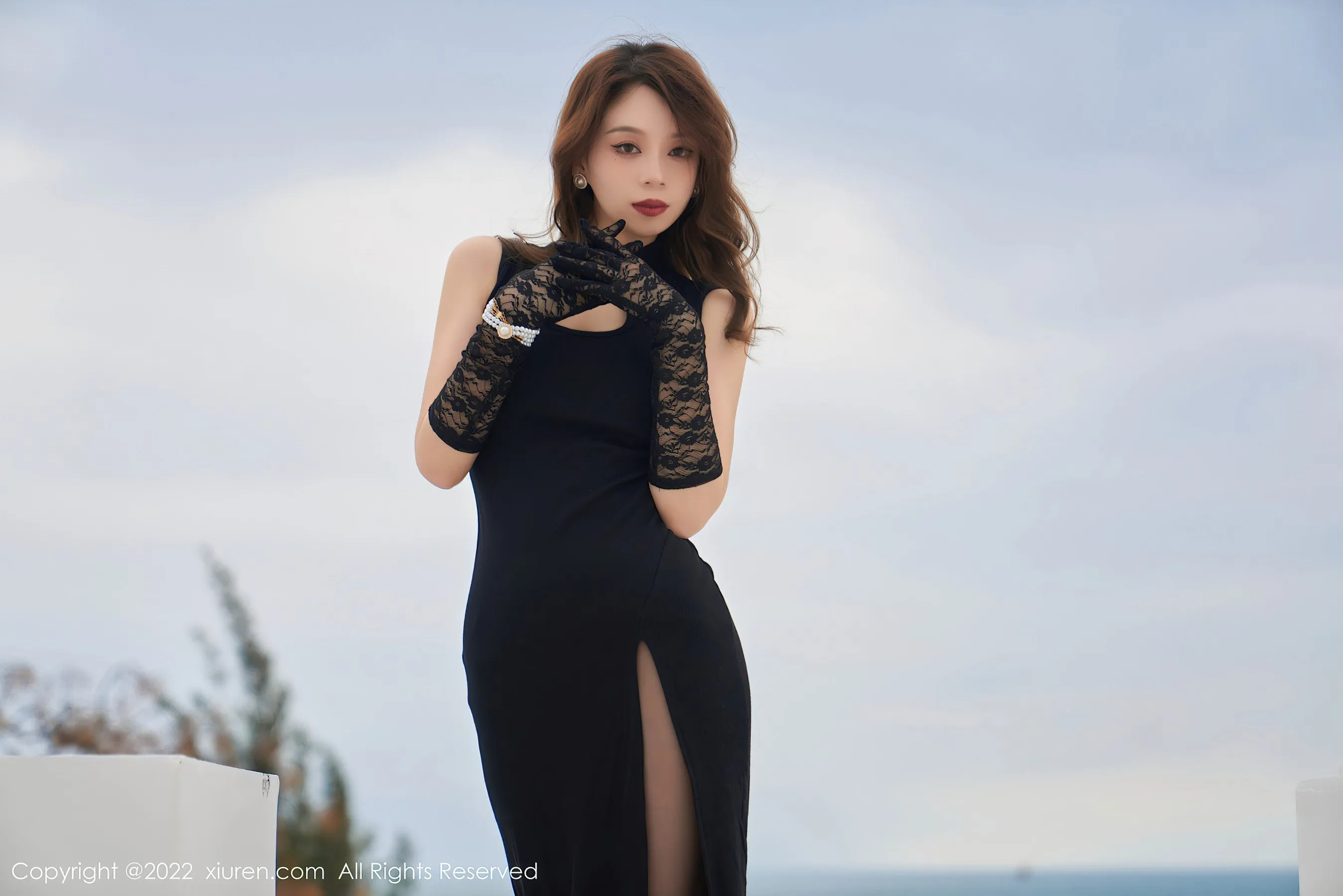  秀人网 No.4788 言沫 三亚户外旅拍第19张