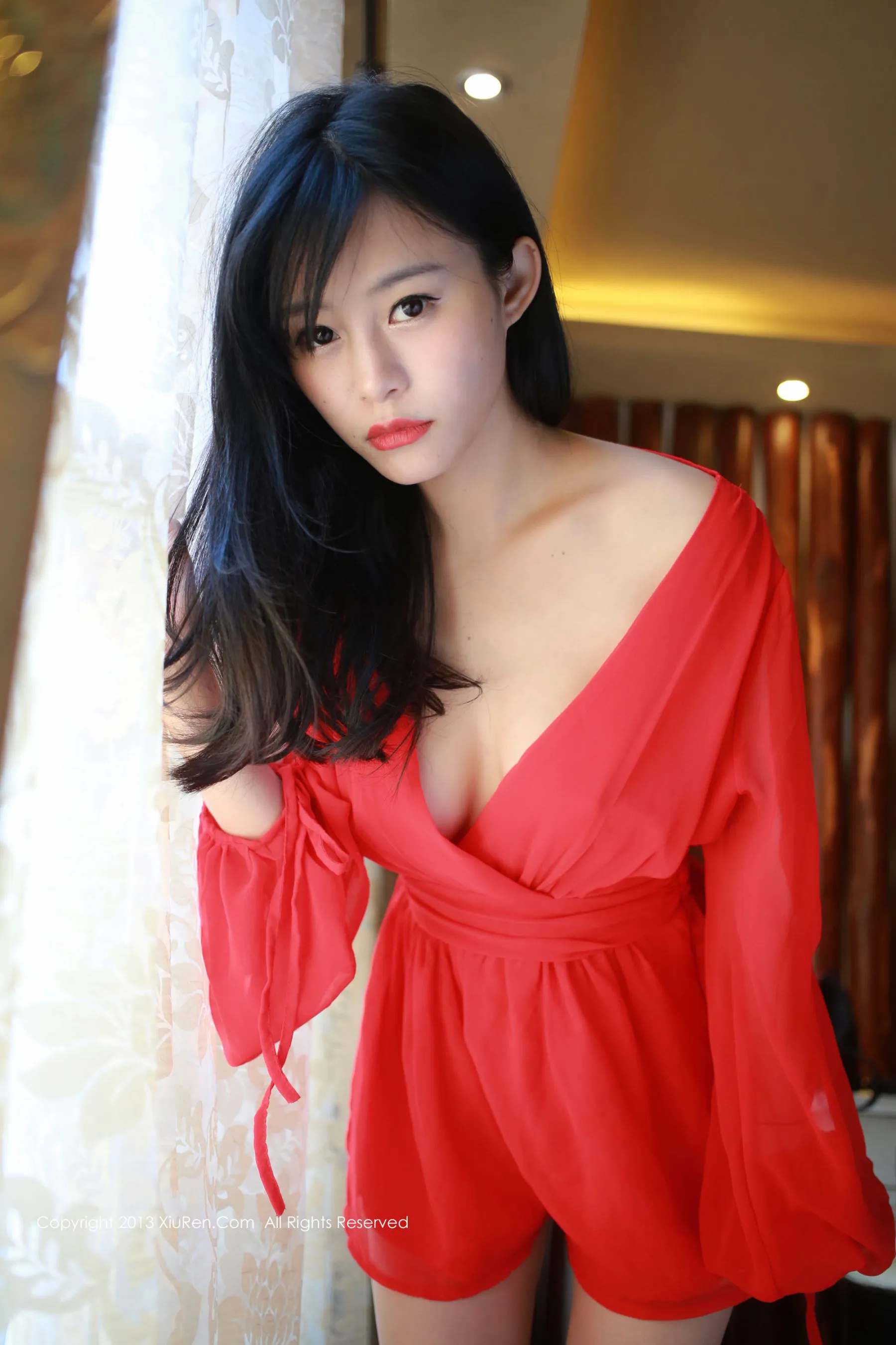 火辣模特@易欣viya 秀人网 No.007第14张