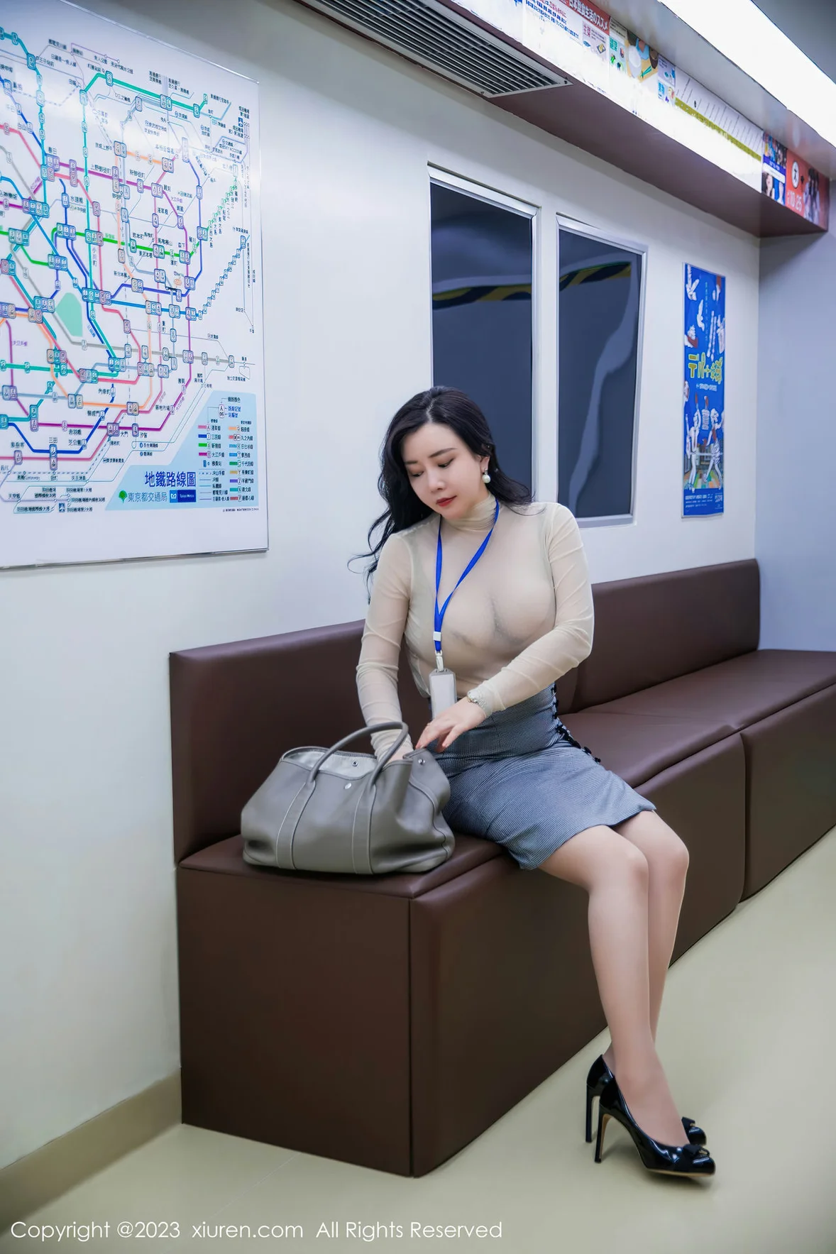  XiuRen 秀人 No.7054 王婉悠Queen 杏色内衣性感写真 [79P]第6张