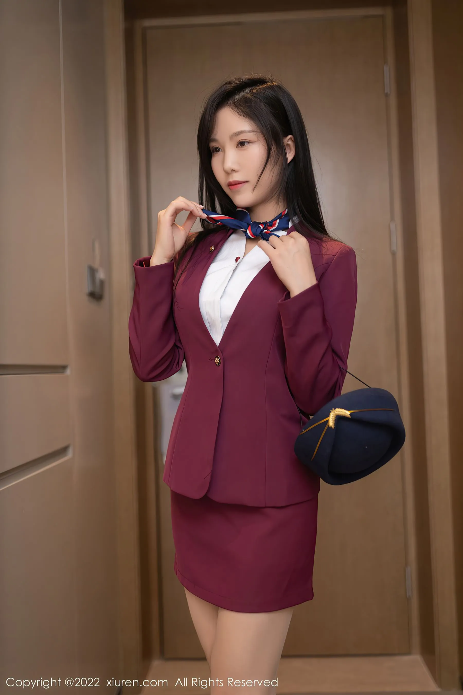  秀人网 No.5485 利世 制服美腿第23张