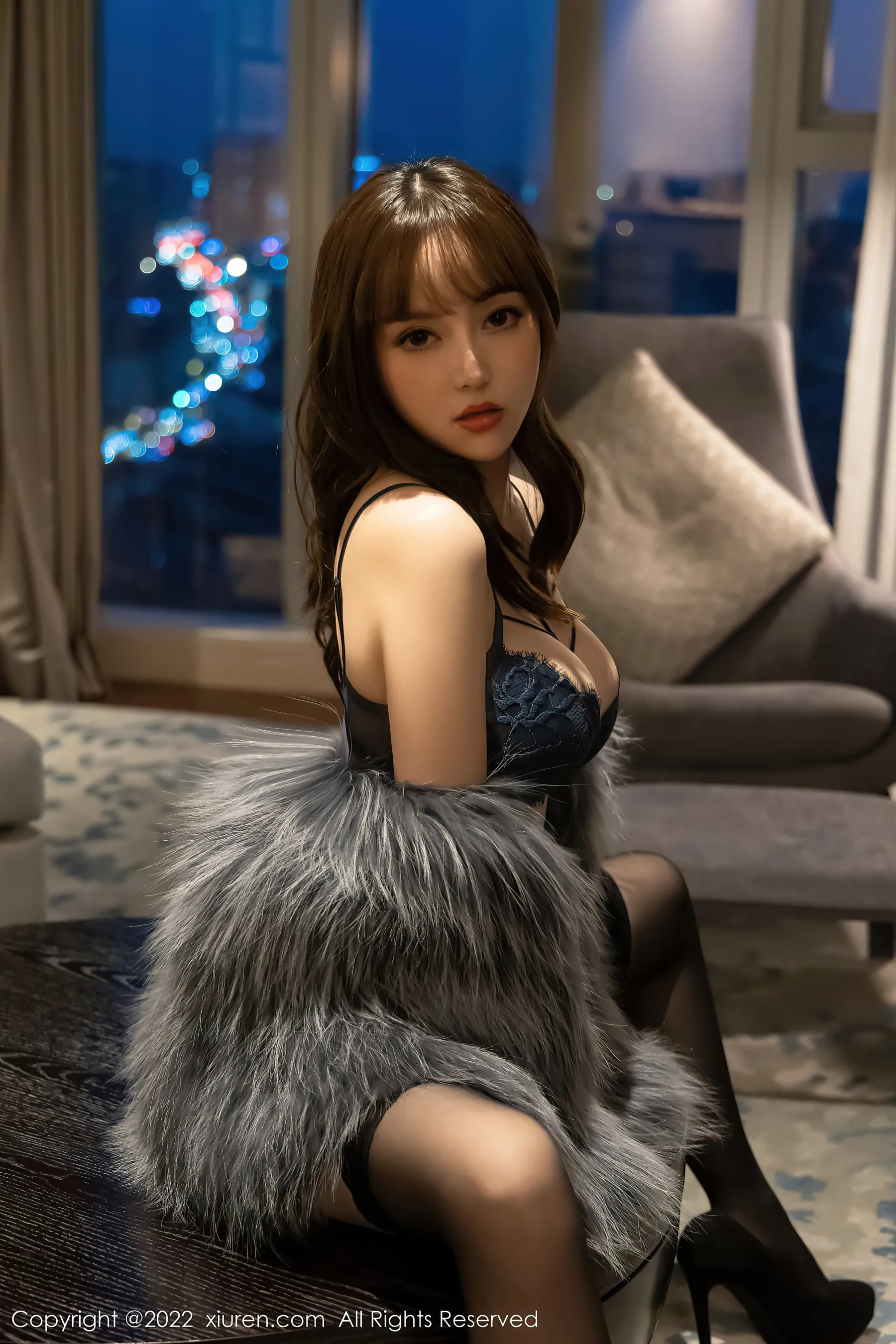  秀人网 No.4644 豆瓣酱 丝袜美腿第6张