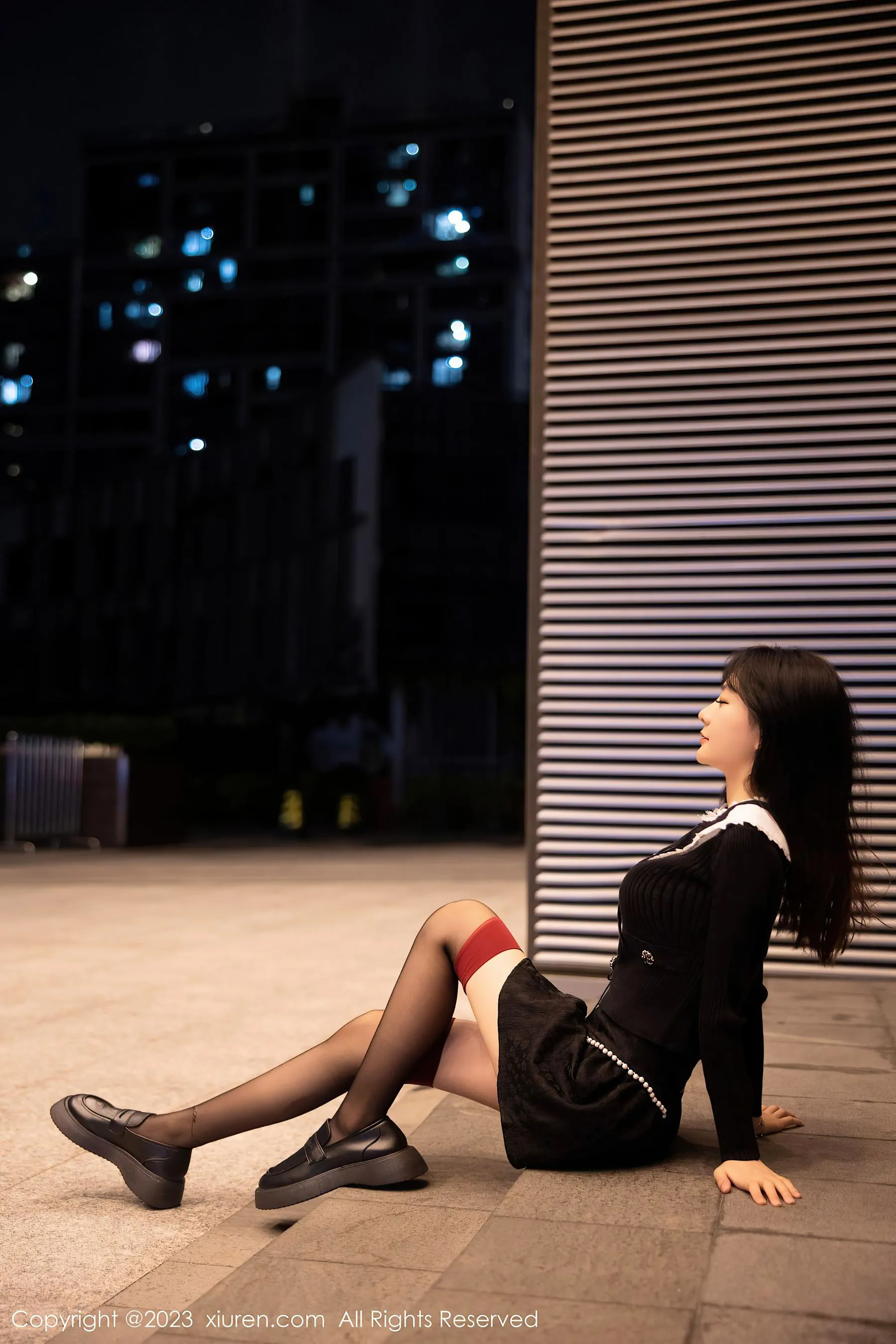  秀人网 No.6724 幼幼 黑丝美腿第25张