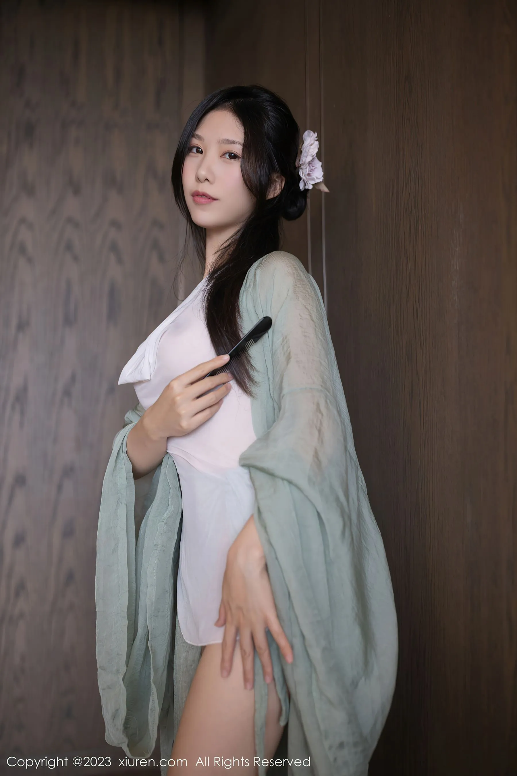  秀人网 No.6420 利世 古装美腿第17张