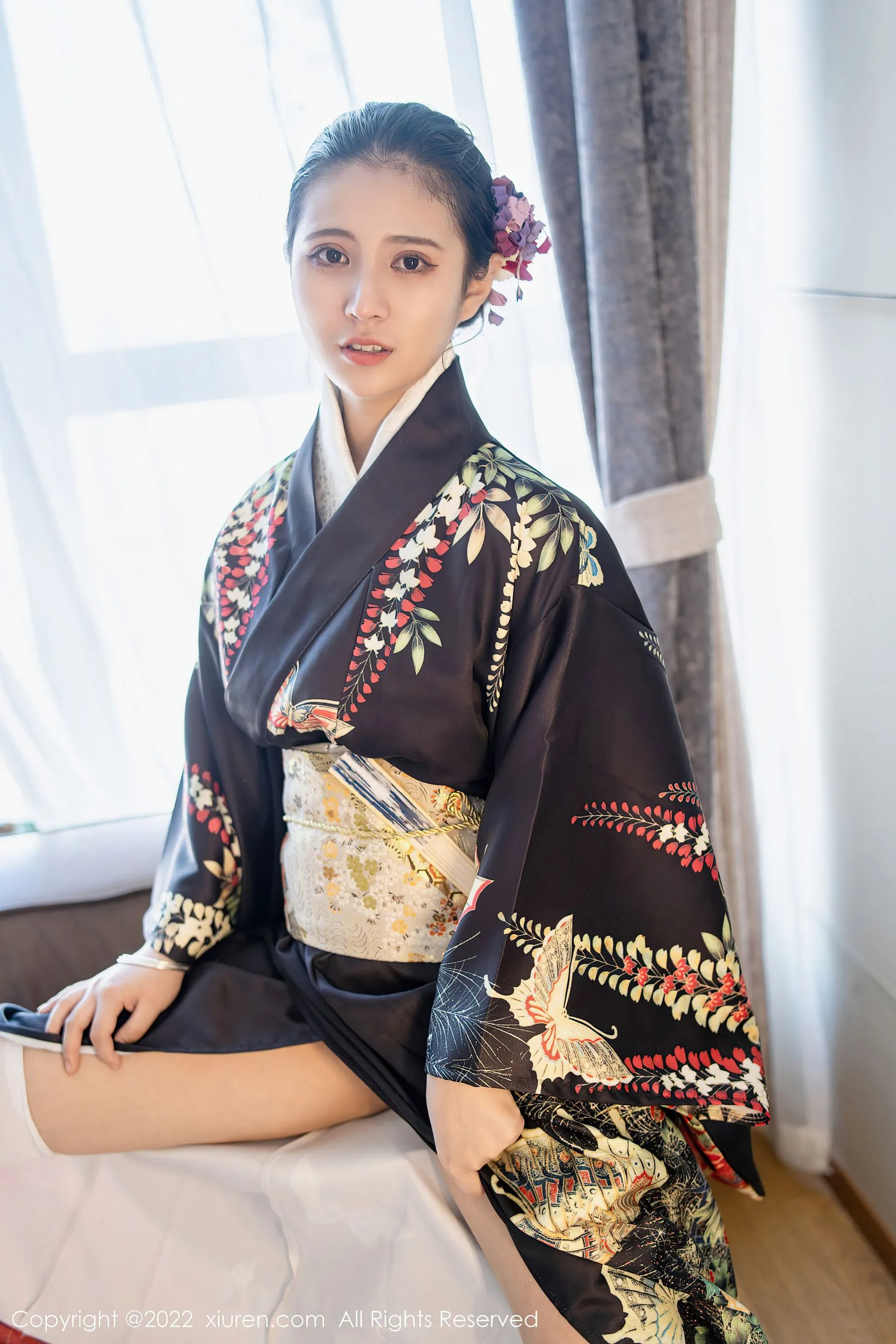  秀人网 No.5309 久久Aimee 和服美臀第15张