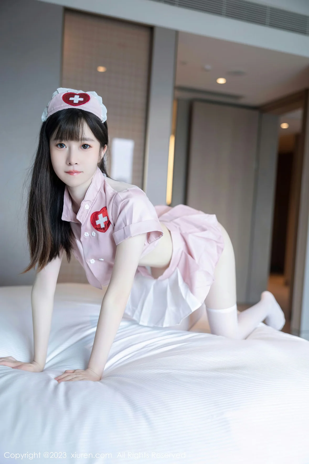  XiuRen 秀人 No.7090 林悠悠 情趣护士性感写真 [80P]第13张