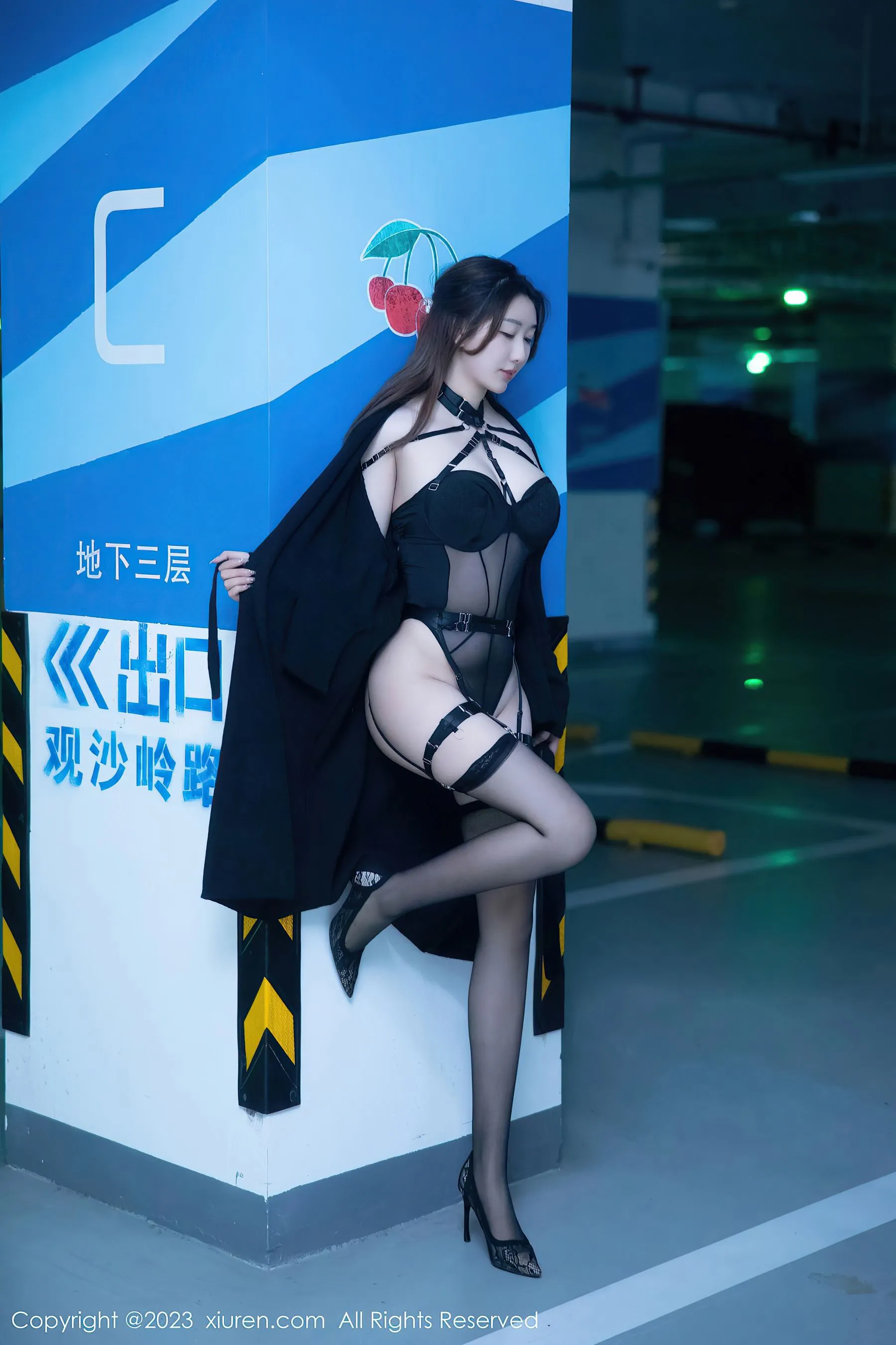 秀人网 No.6650 江真真 黑丝美臀第2张