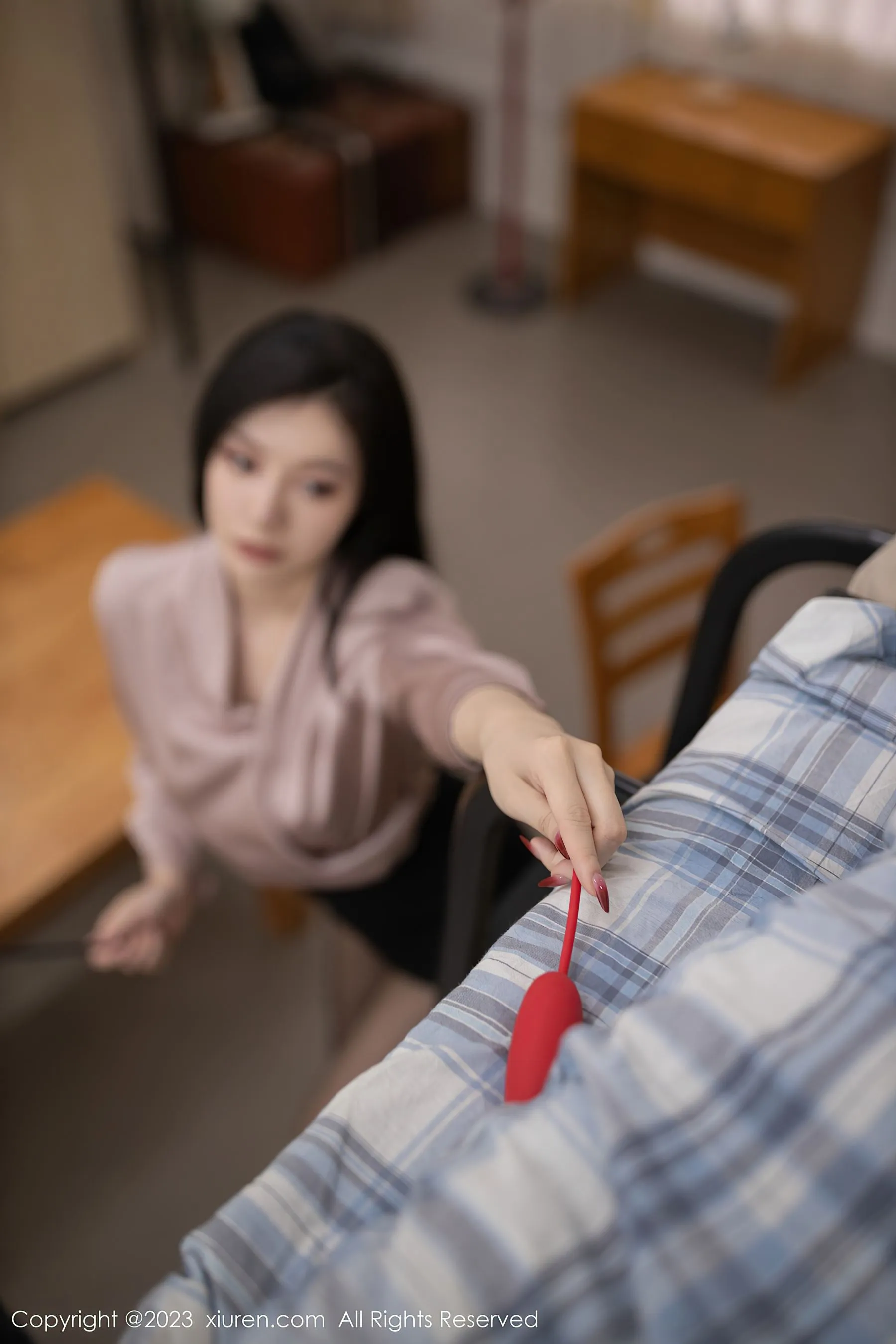  秀人网 No.6746 安然anran 短裙美腿第27张