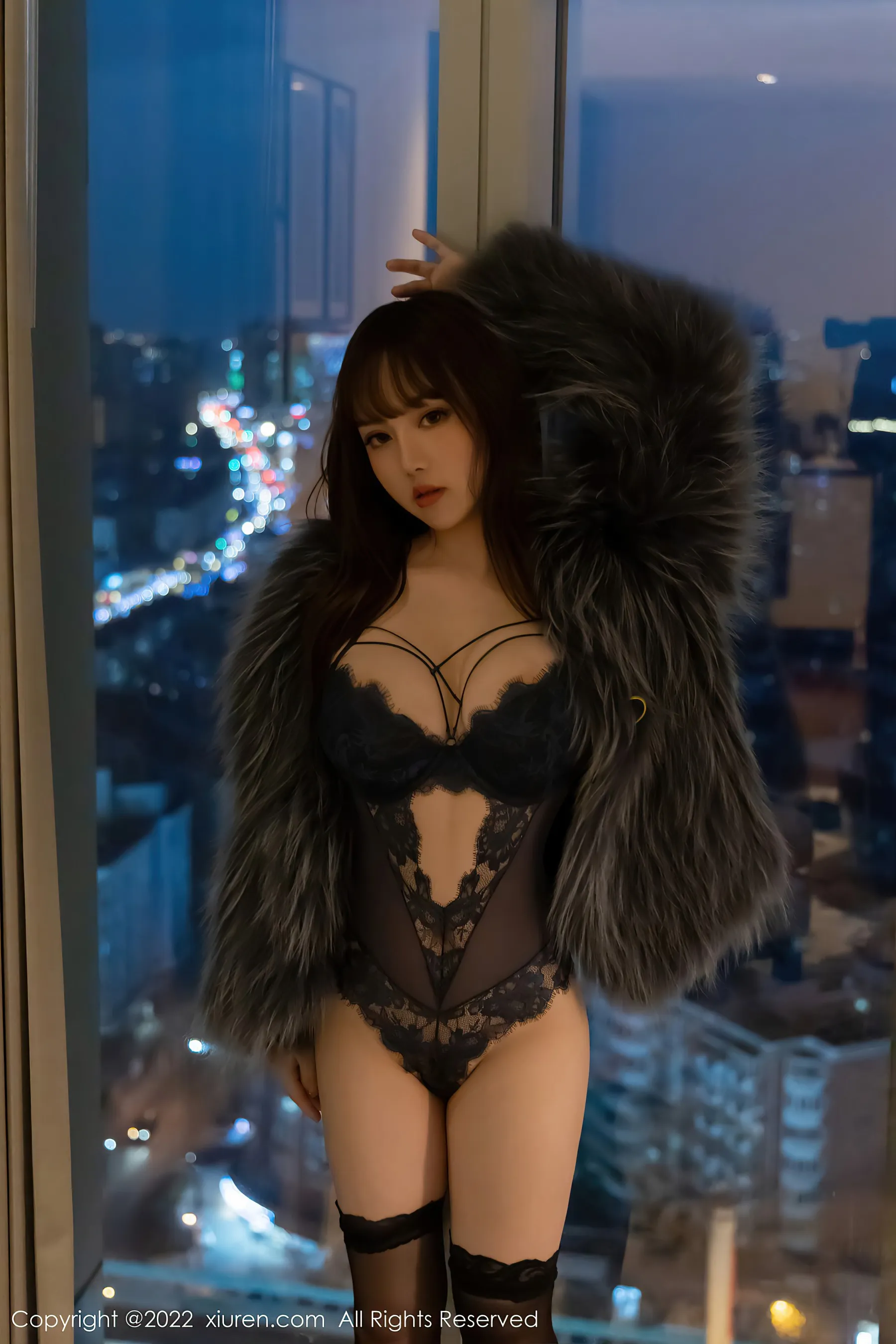  秀人网 No.4644 豆瓣酱 丝袜美腿第8张