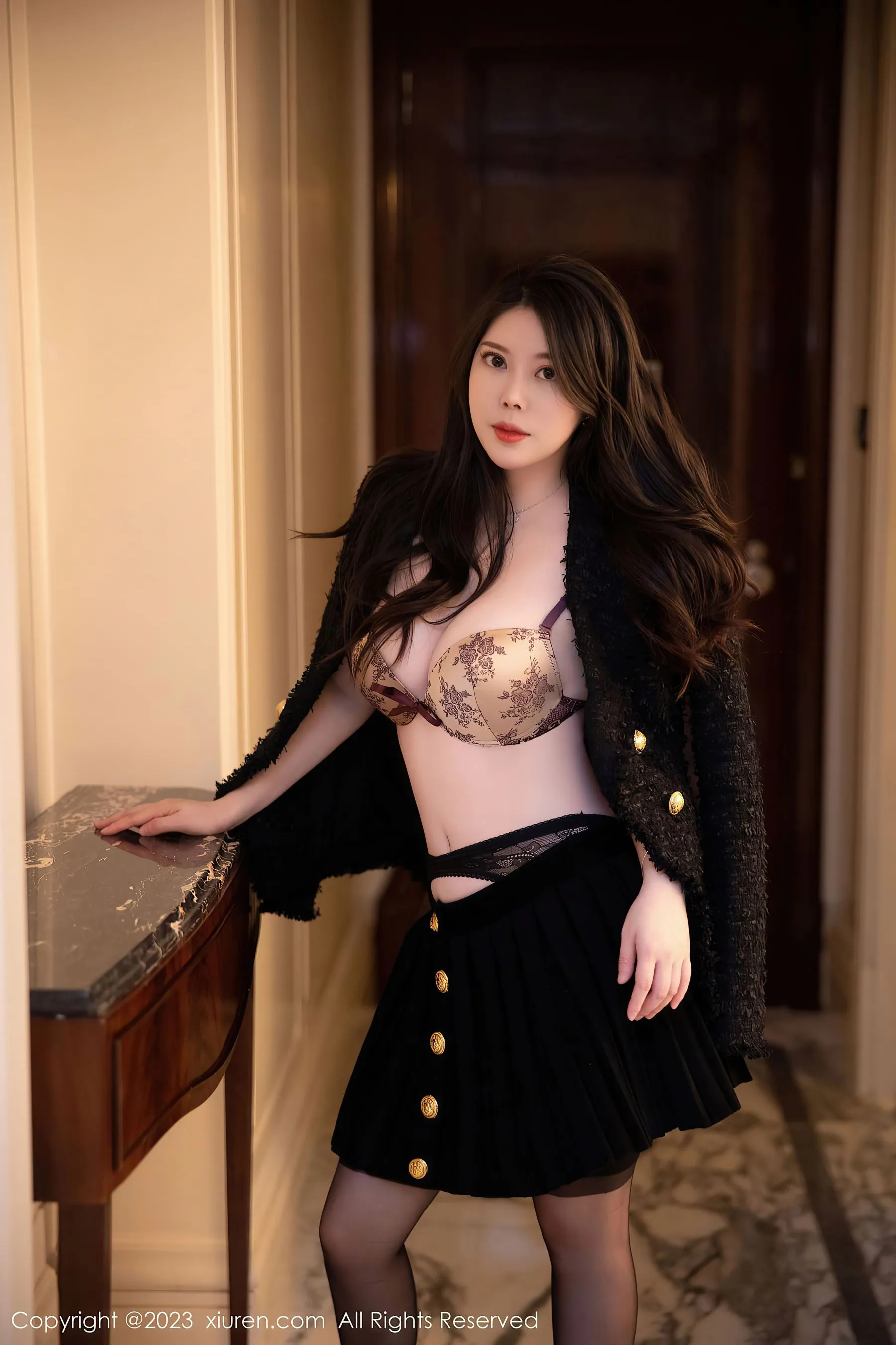  秀人网 No.6147 白茹雪 黑丝美臀第33张