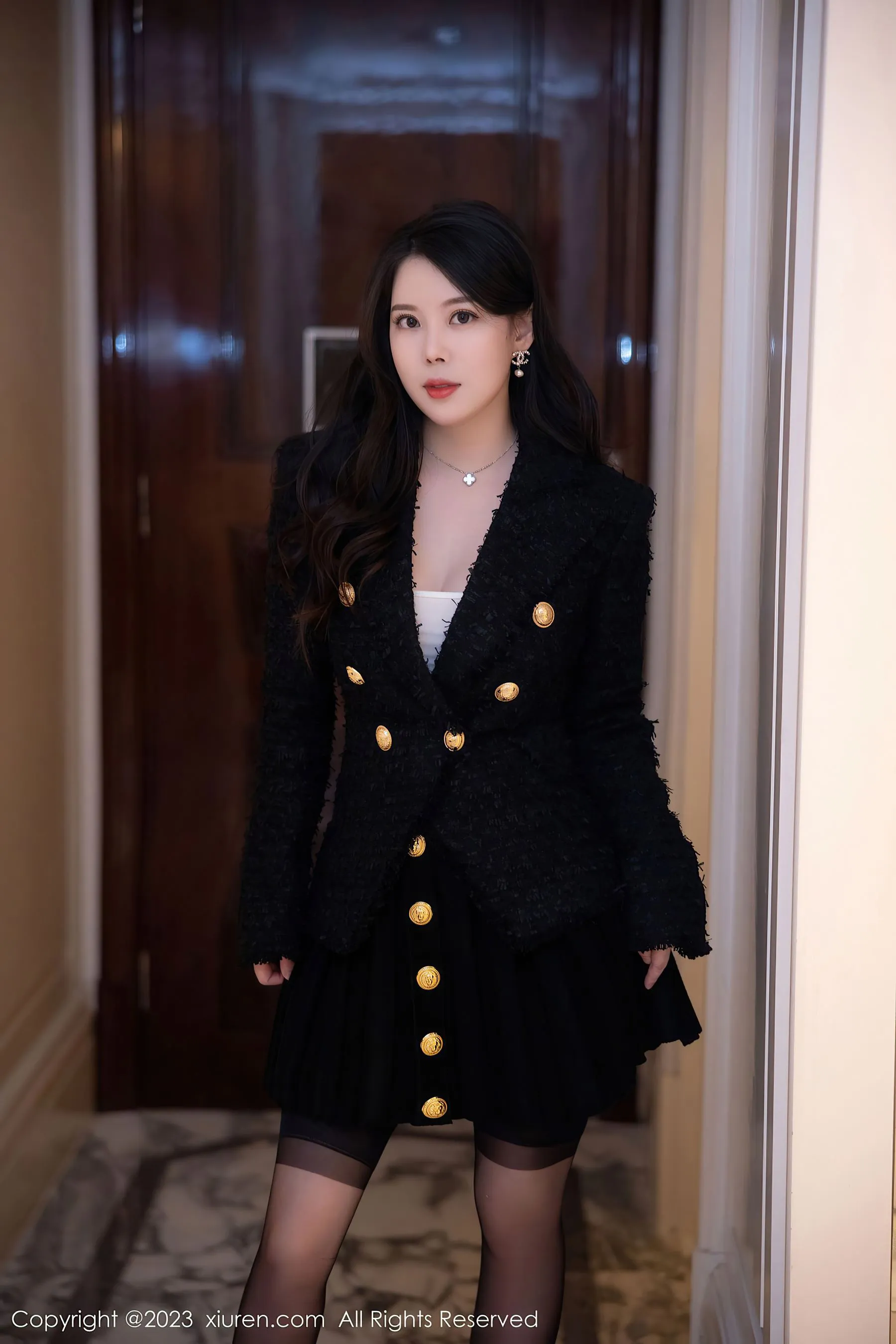  秀人网 No.6147 白茹雪 黑丝美臀第35张