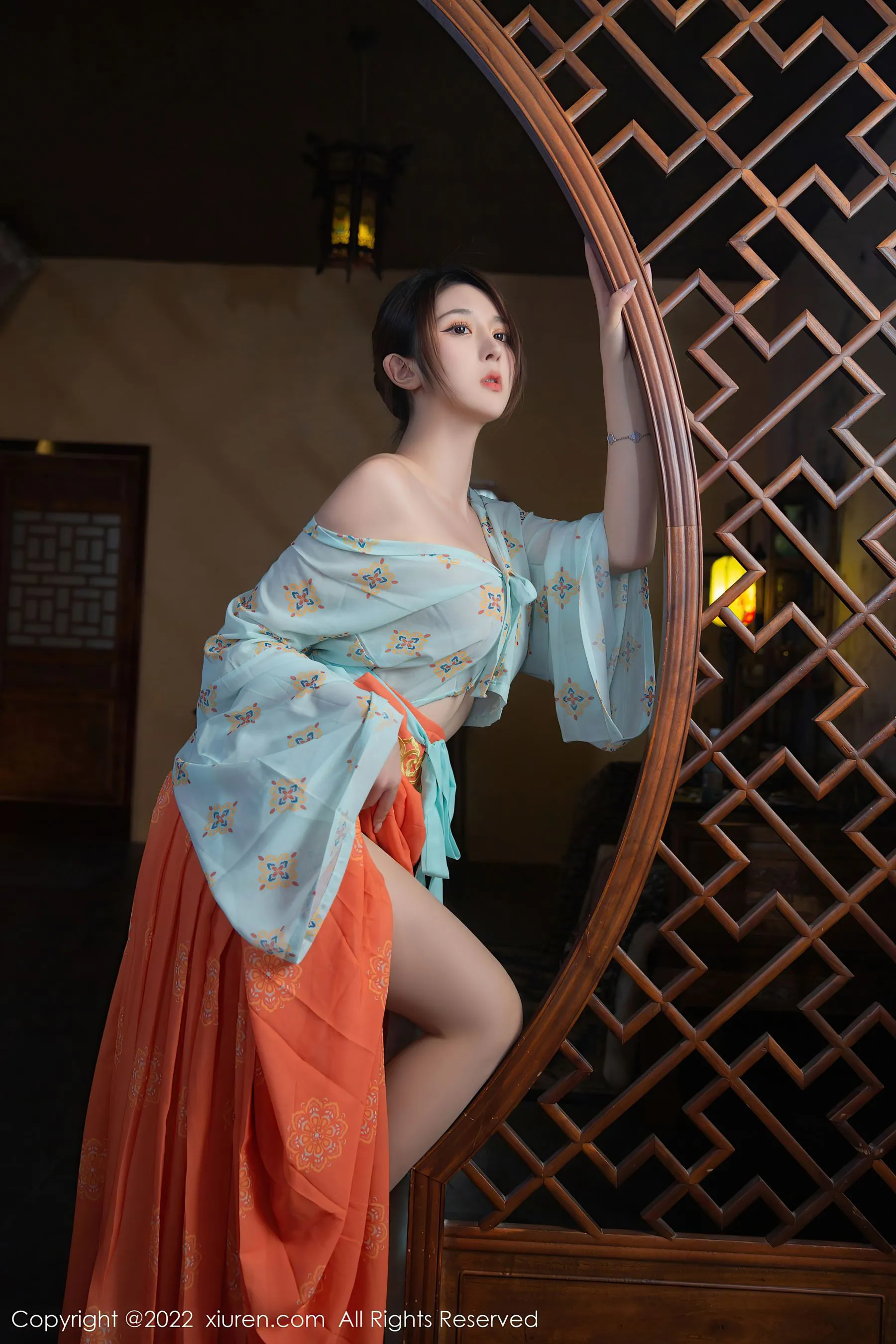  秀人网 No.5772 夏甜甜 古装美腿第22张